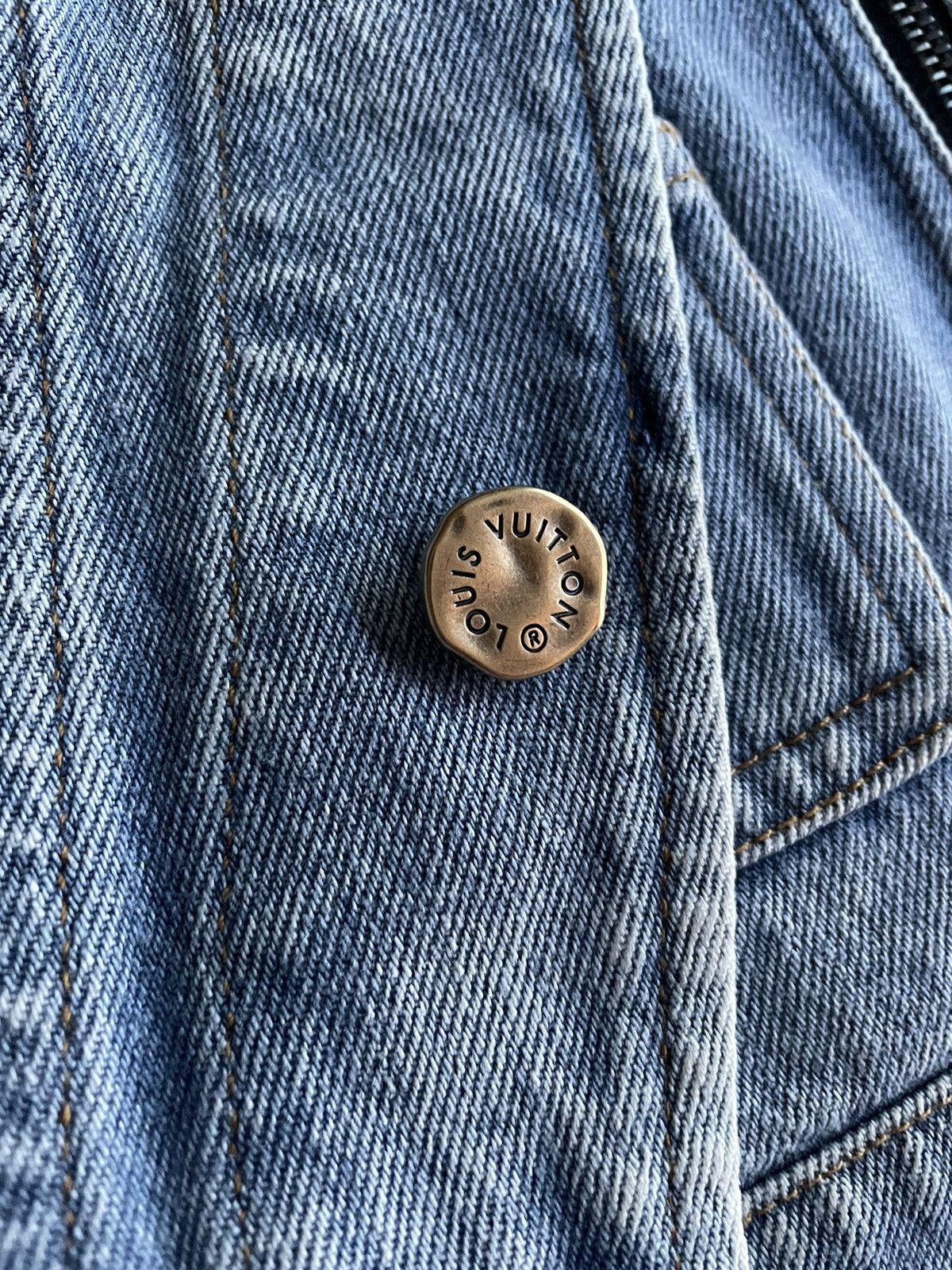 Louis Vuitton Louis Vuitton XIX Denim Jacket Size US L / EU 52-54 / 3 - 6 Thumbnail
