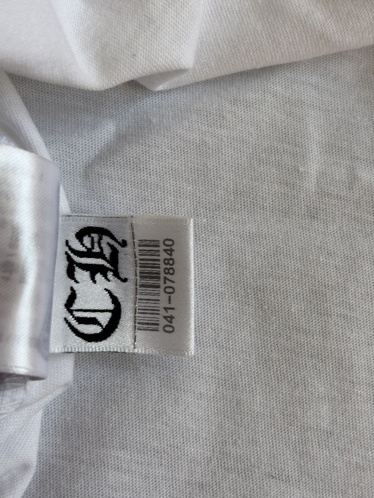 Chrome Hearts Chrome Hearts White Scroll Tee Size US M / EU 48-50 / 2 - 9 Thumbnail