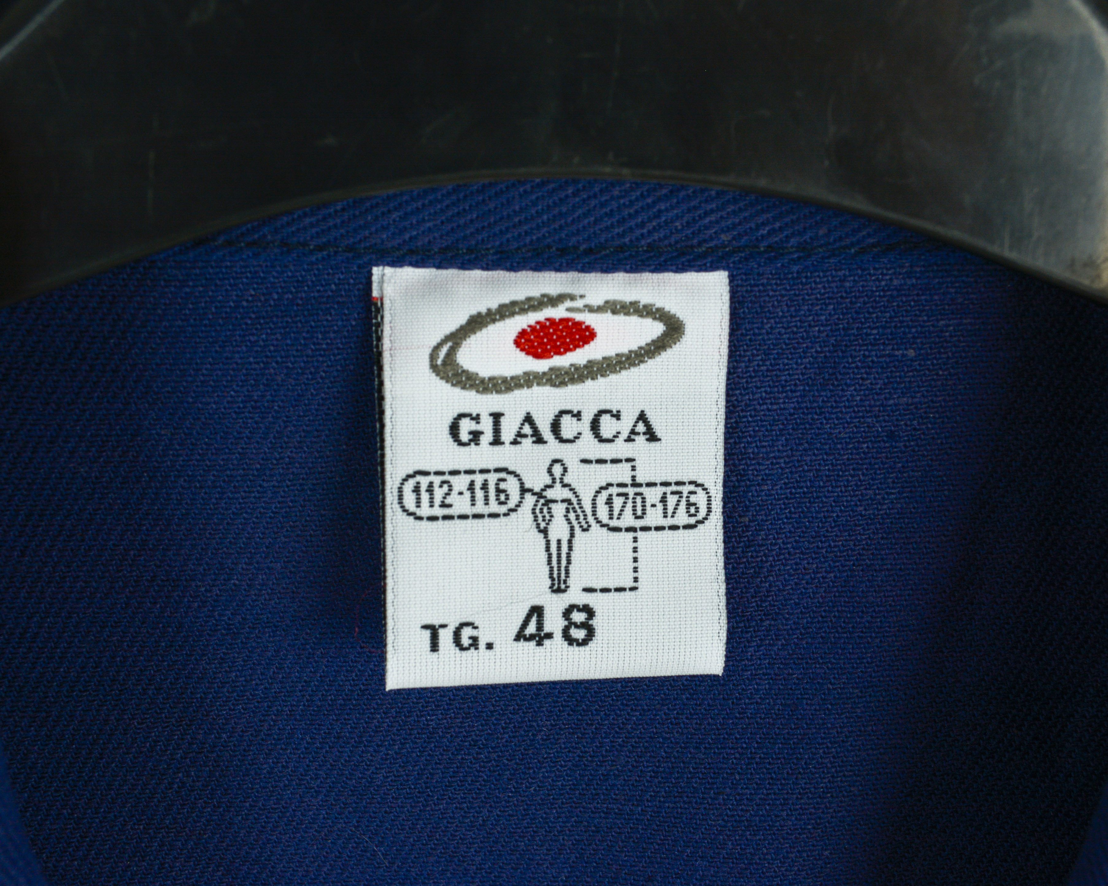Vintage GIACCA Sanfor Mens S Jacket Coat French Worker EU 48 Utility Size US S / EU 44-46 / 1 - 4 Thumbnail