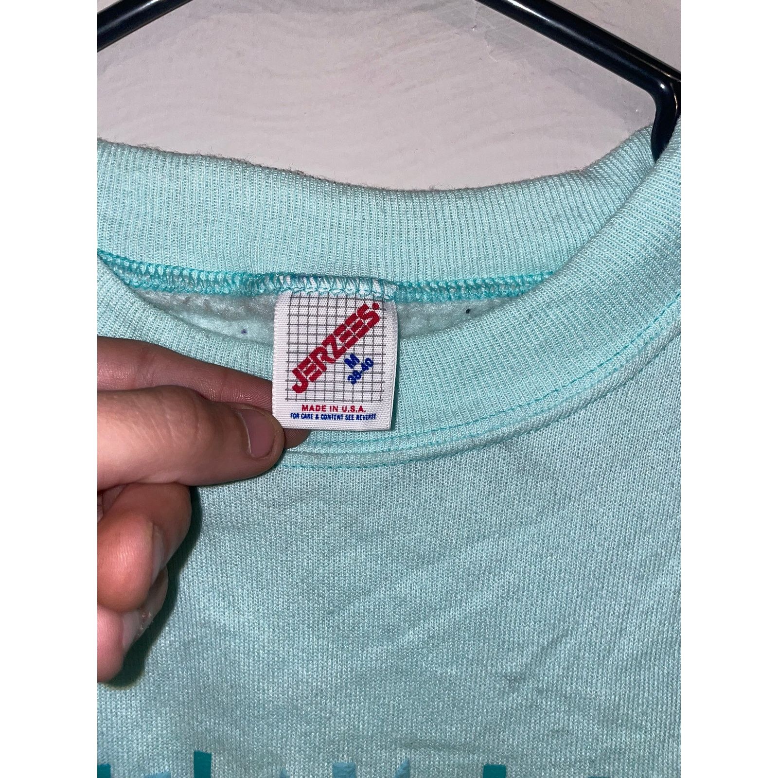 Jerzees Vintage Arizona Sweatshirt Crewneck Native Blue VTG 90s M Size US M / EU 48-50 / 2 - 7 Thumbnail