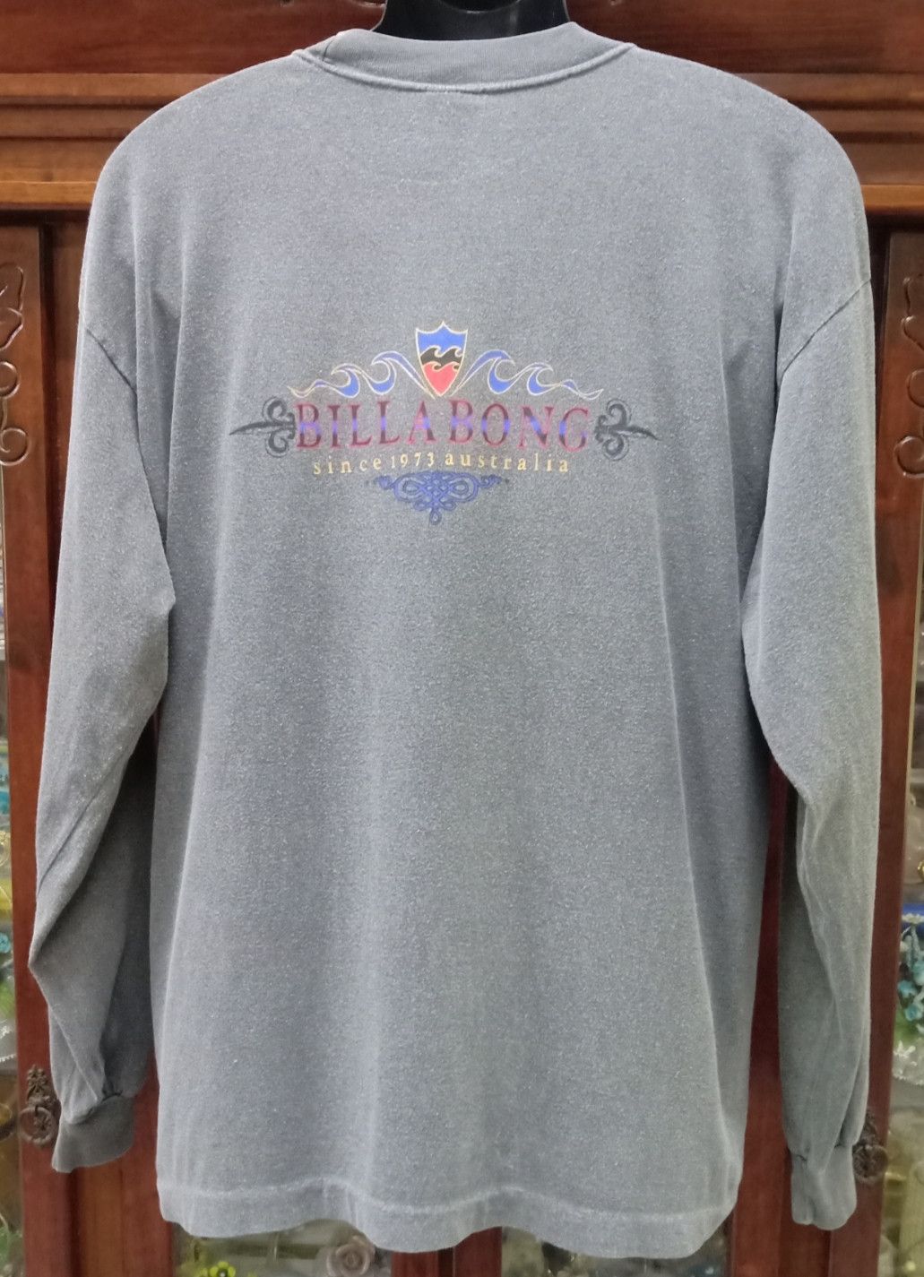 Billabong × Vintage Vintage 90s Billabong Long Sleeve T-shirt Size US XL / EU 56 / 4 - 2 Thumbnail