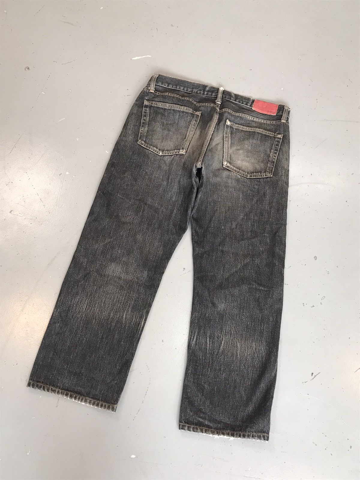 Uniqlo × Vintage Vintage Uniqlo sunfade straight fit denim pant Size US 36 / EU 52 - 9 Thumbnail