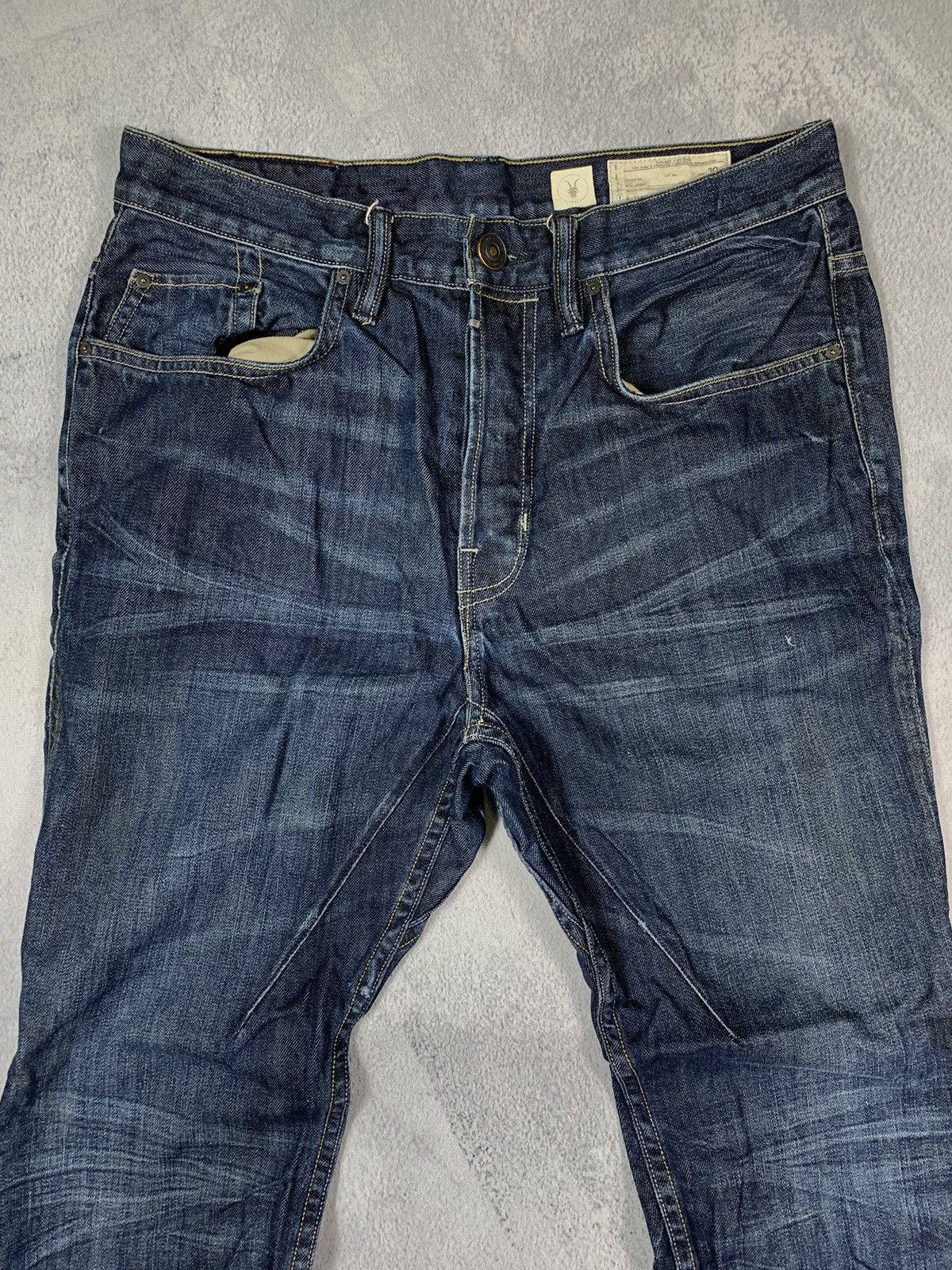 Allsaints × Vintage Vintage Y2K Allsaints faded denim jeans streetwear size 30 Size US 30 / EU 46 - 5 Thumbnail