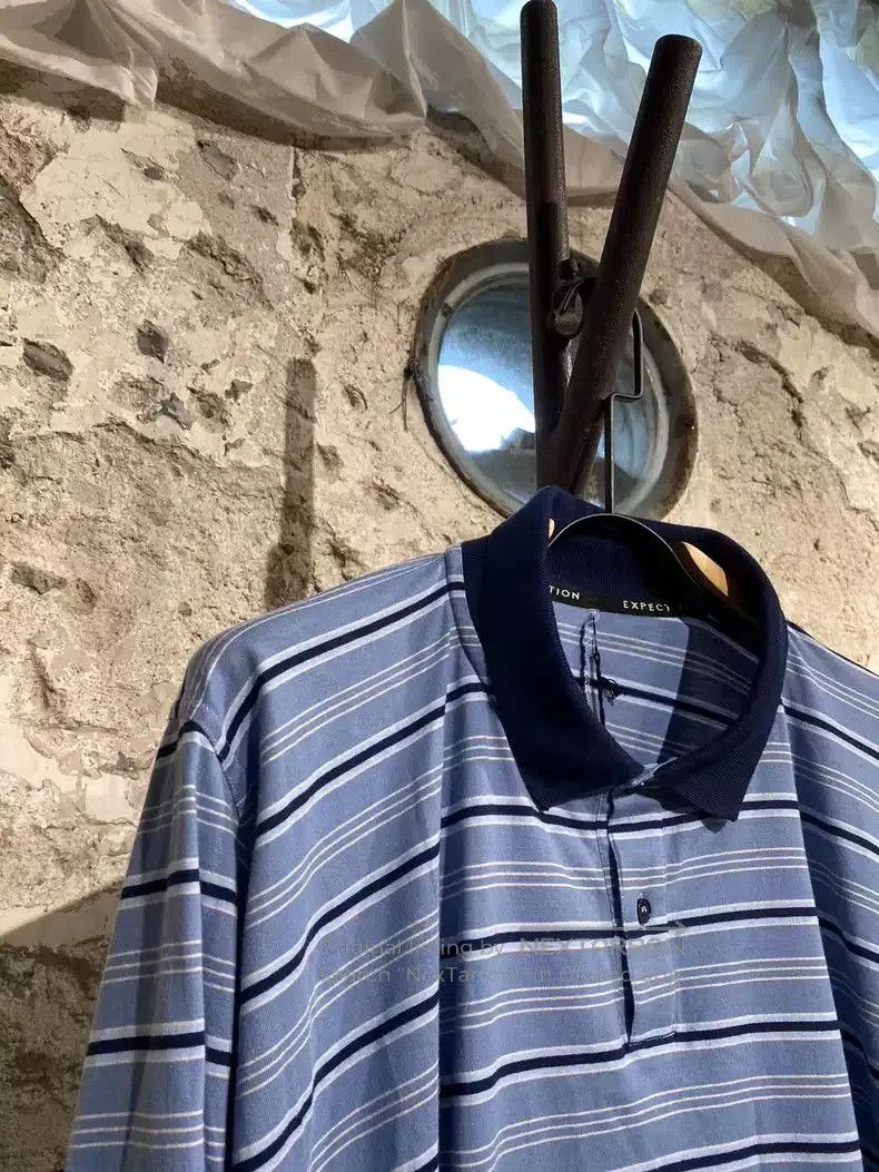 Martine Rose Martine rose blue and white striped long-sleeved T-shirt. Size US M / EU 48-50 / 2 - 3 Thumbnail