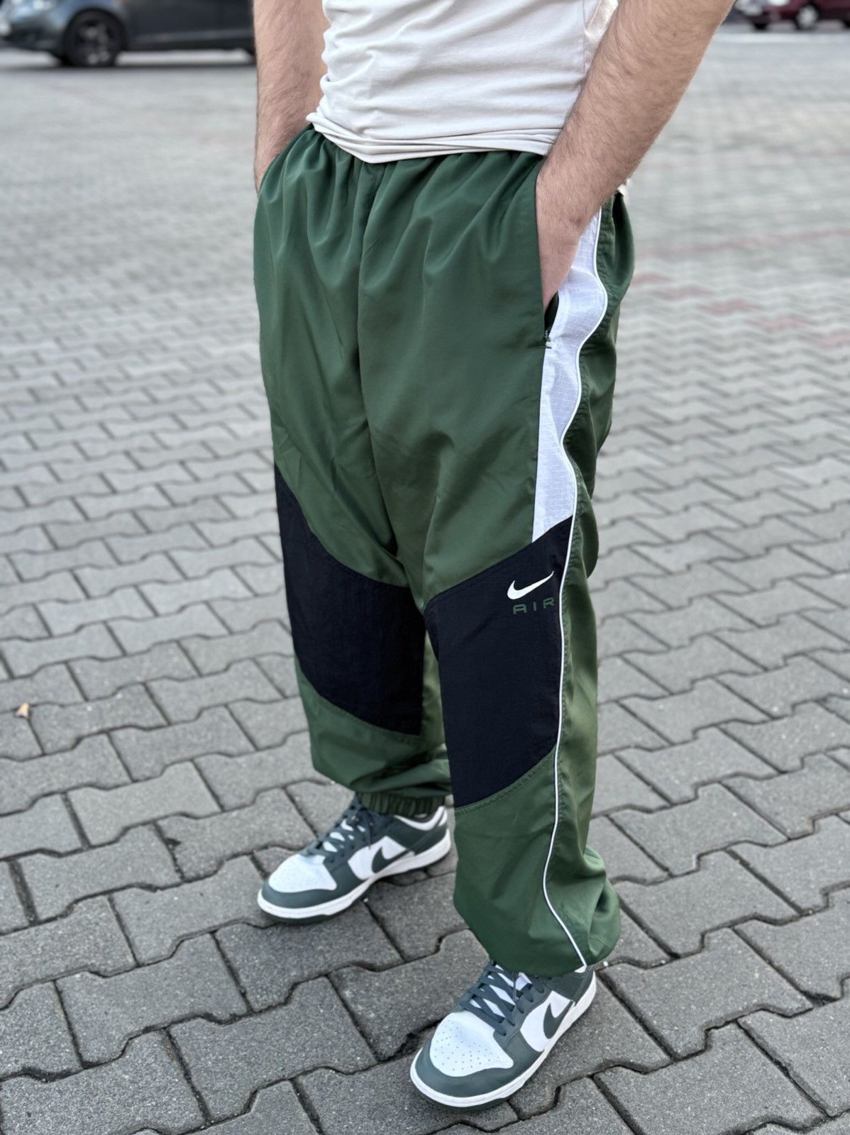パンツ 00s archive NIKE baggy nylon cargo pants Vintage 90s Nike ACG Baggy Nylon Belted Tech/Hiking Pants