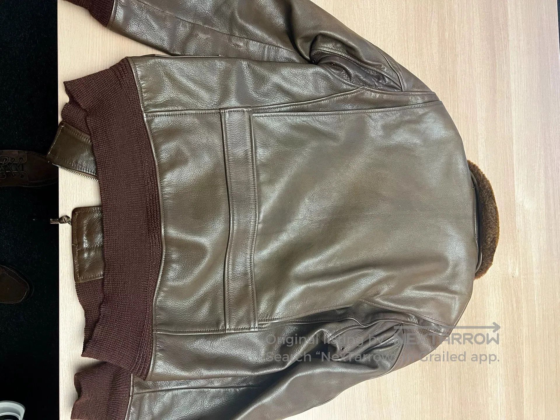 The Real McCoy's the real mccoys flight jacket g1 version. Size US L / EU 52-54 / 3 - 6 Thumbnail