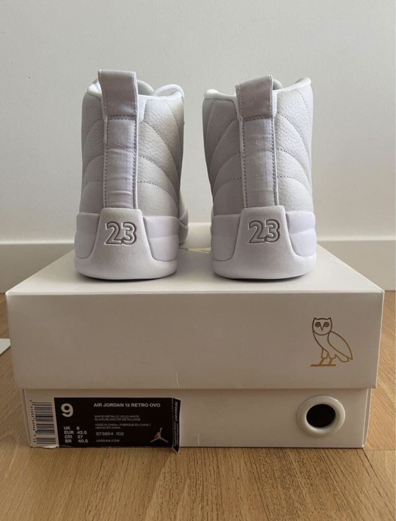 Jordan Brand OVO x Nike Air Jordan 12 Size US 9 / EU 42 - 4 Thumbnail