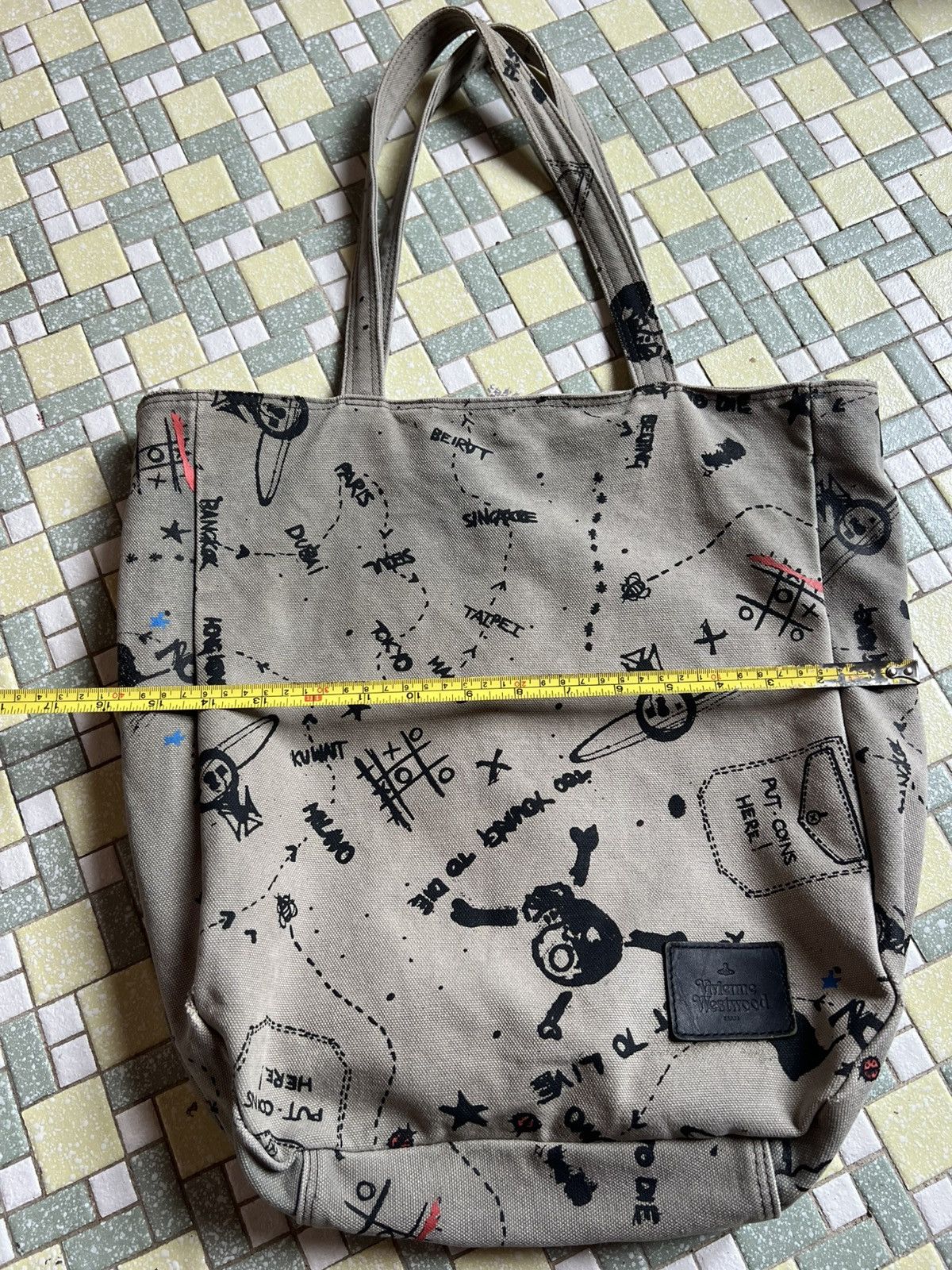 Vivienne Westwood Vivienne Westwood Man Tote Bag Size ONE SIZE - 6 Thumbnail