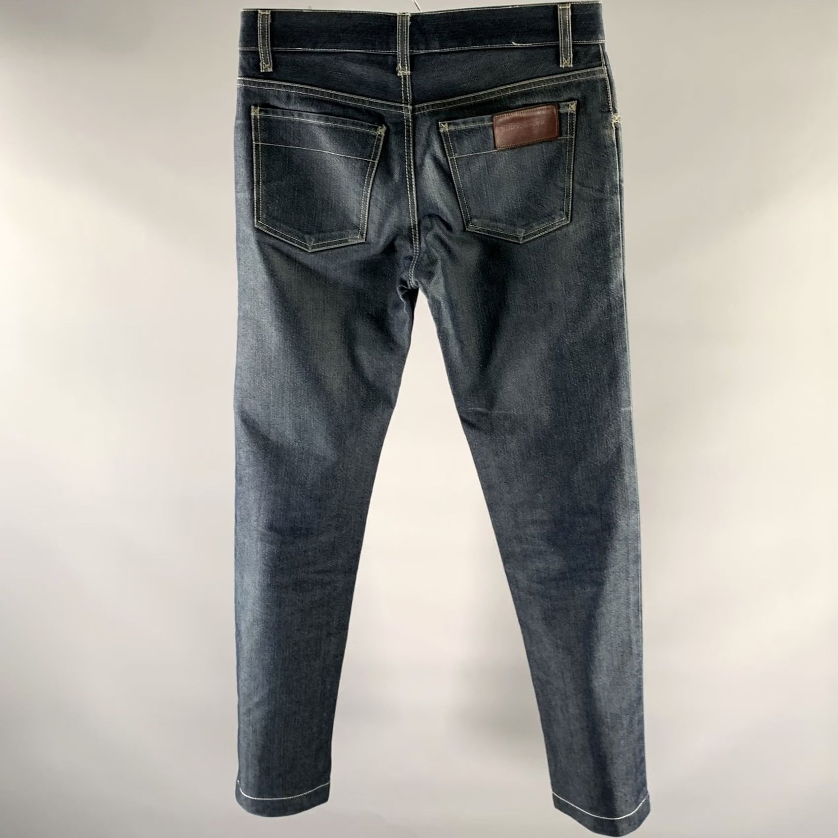 Dolce & Gabbana DOLCE & GABBANA Size 30 Navy Indigo Denim Slim Jeans Mens Size US 30 / EU 46 - 3 Thumbnail