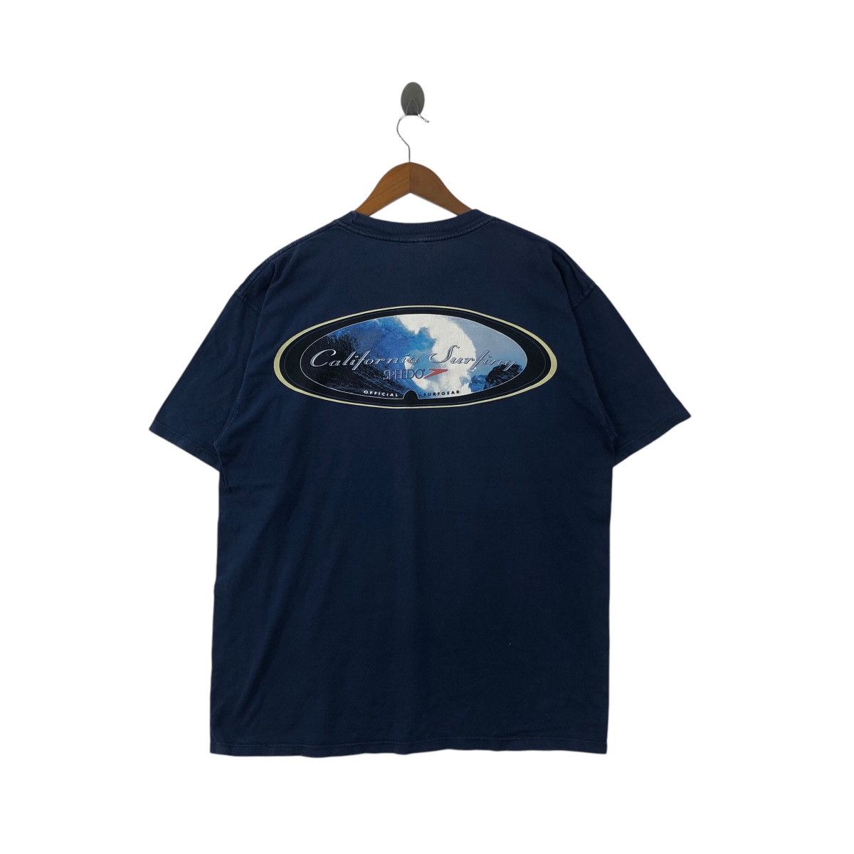 Speedo Vintage SPEEDO CALIFORNIA SURFING Official Surfgear T-Shirt Size US L / EU 52-54 / 3 - 1 Thumbnail
