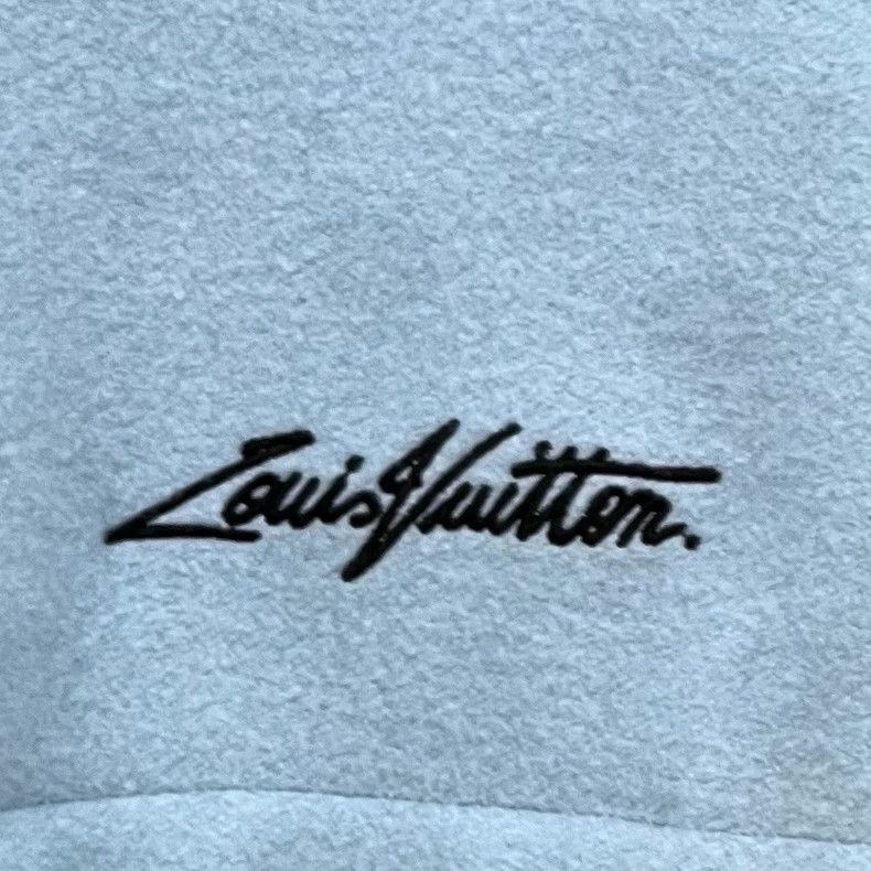 Louis Vuitton Louis Vuitton HalfZip Jacket in Blue-2506 Size US XXL / EU 58 / 5 - 4 Thumbnail