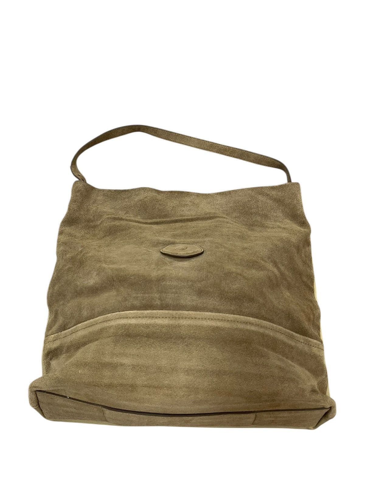 Le Grande Bleu (L.G.B.) Suede Leather Rookie Bud Shoulder Bag margiela julius 1🟩6 Size ONE SIZE - 6 Thumbnail