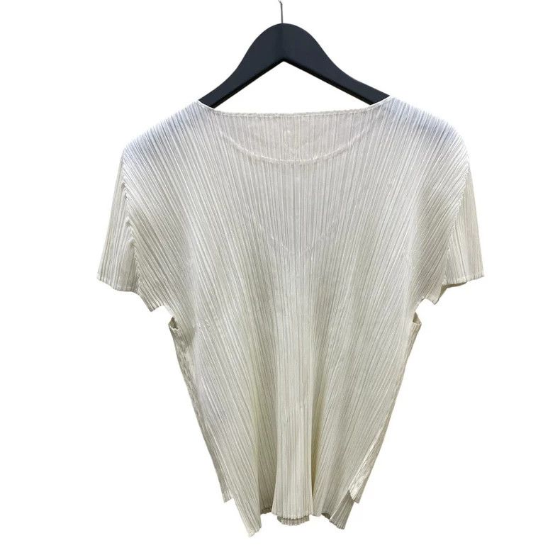 Issey Miyake Issey Miyake size:3 White pleated waistcoat Size XS / US 0-2 / IT 36-38 - 2 Thumbnail