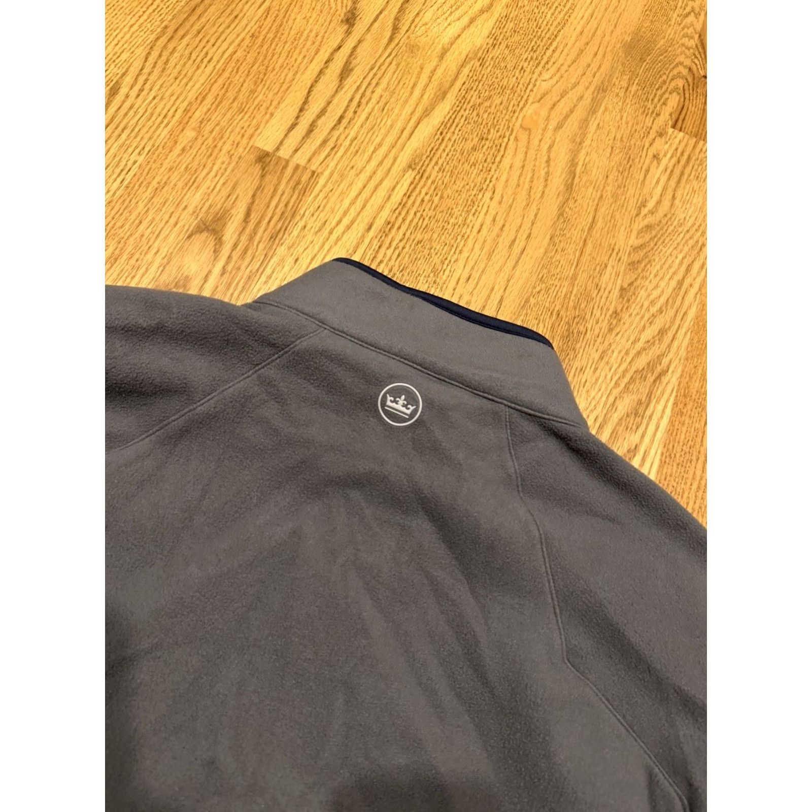 Peter Millar Peter Millar Crown Sport 1/2 Zip Pullover Fleece Men’s XL Grey Olympia Fields Golf CC Shirt Pullover Sports Golf Mens XL Gray Size US XL / EU 56 / 4 - 4 Thumbnail