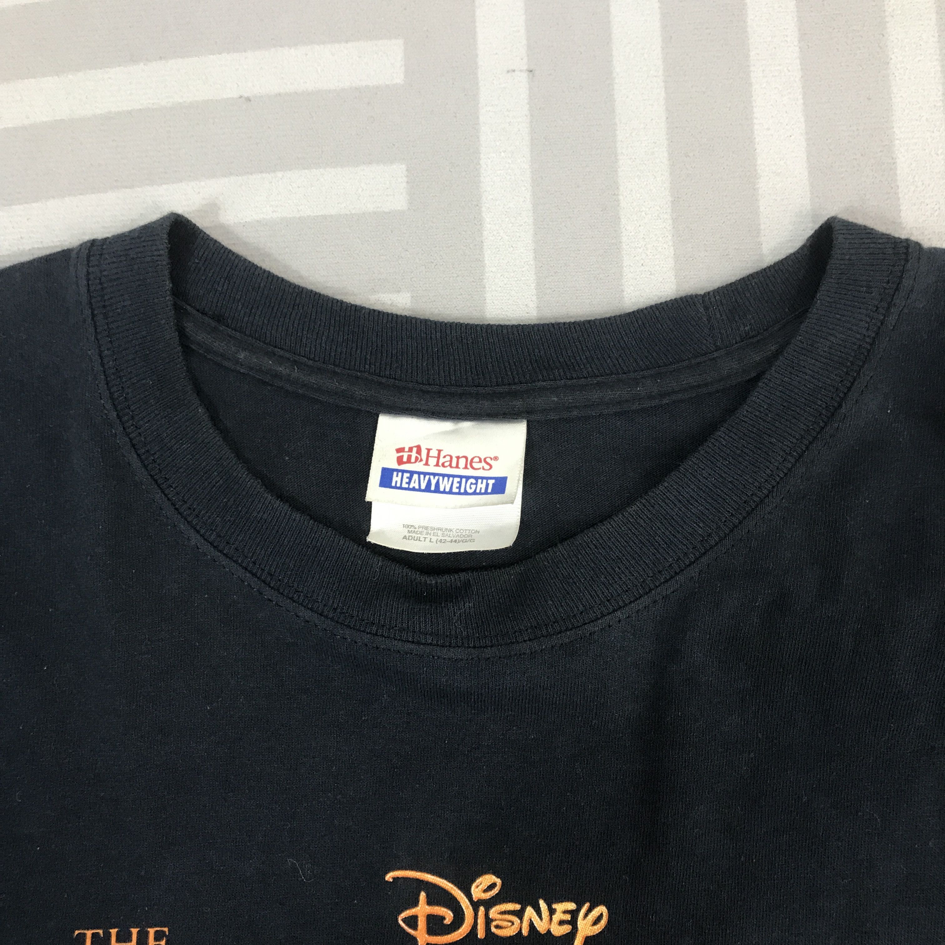 Disney × Vintage Vintage Movie The Lion king Disney Black T-shirt Size US M / EU 48-50 / 2 - 6 Thumbnail