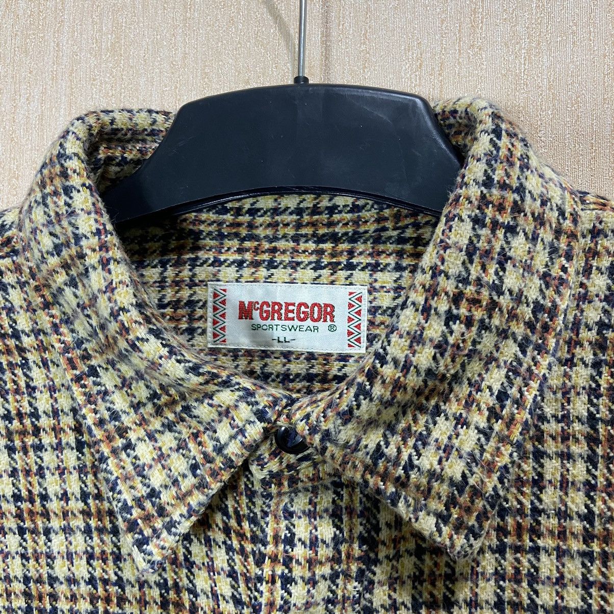Flannel Vintage McGREGOR Wool Flannel Shirt Size US XL / EU 56 / 4 - 4 Thumbnail