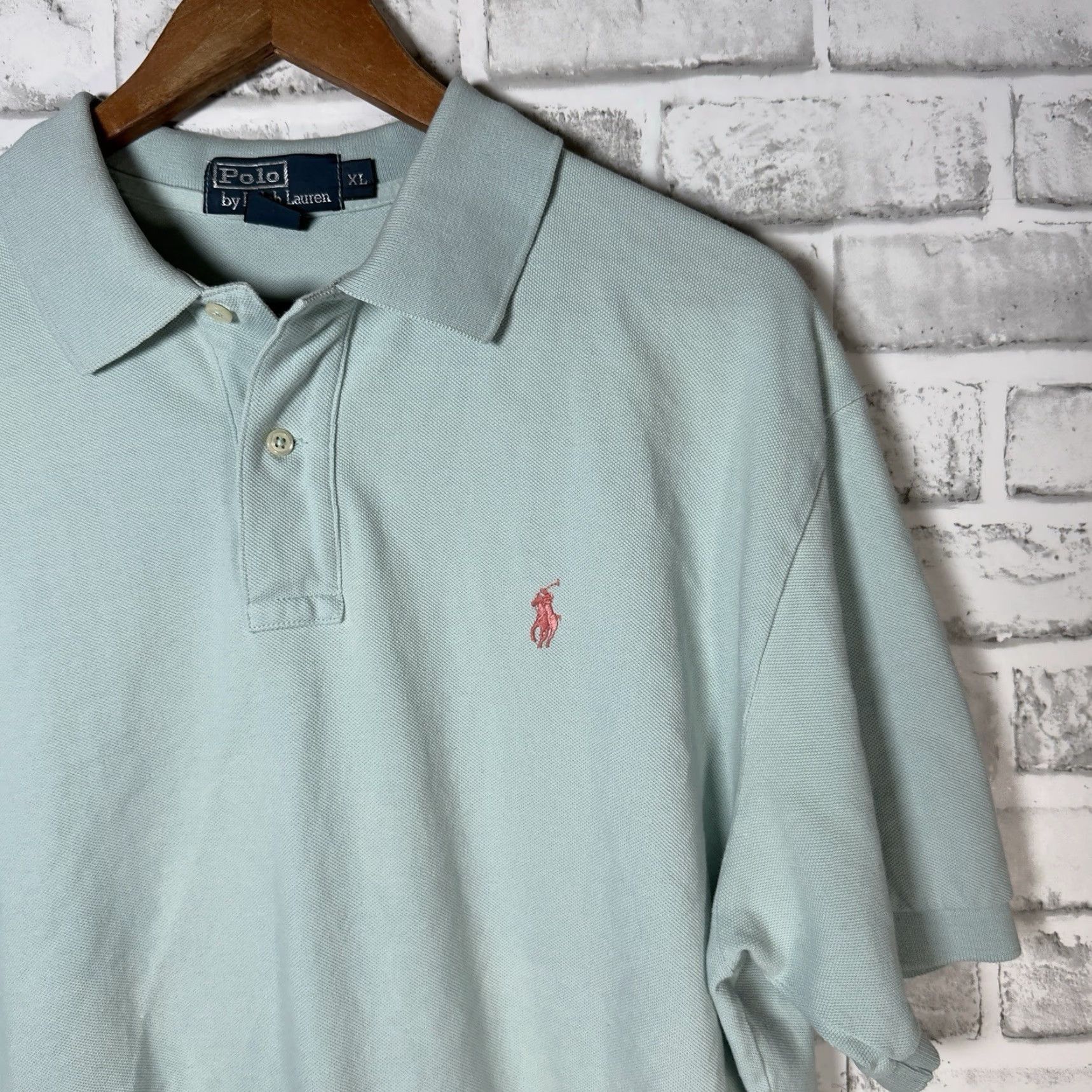 Ralph Lauren Polo Ralph Lauren Polo Shirt Mens XL 100% Cotton Blue Size US XL / EU 56 / 4 - 2 Thumbnail