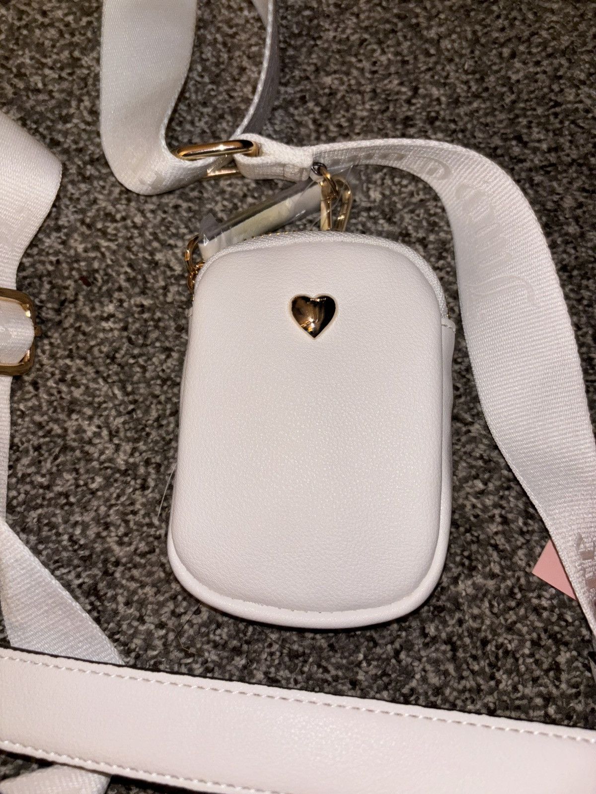 Juicy Couture White Juicy Couture Crossbody Purse Size ONE SIZE - 3 Thumbnail