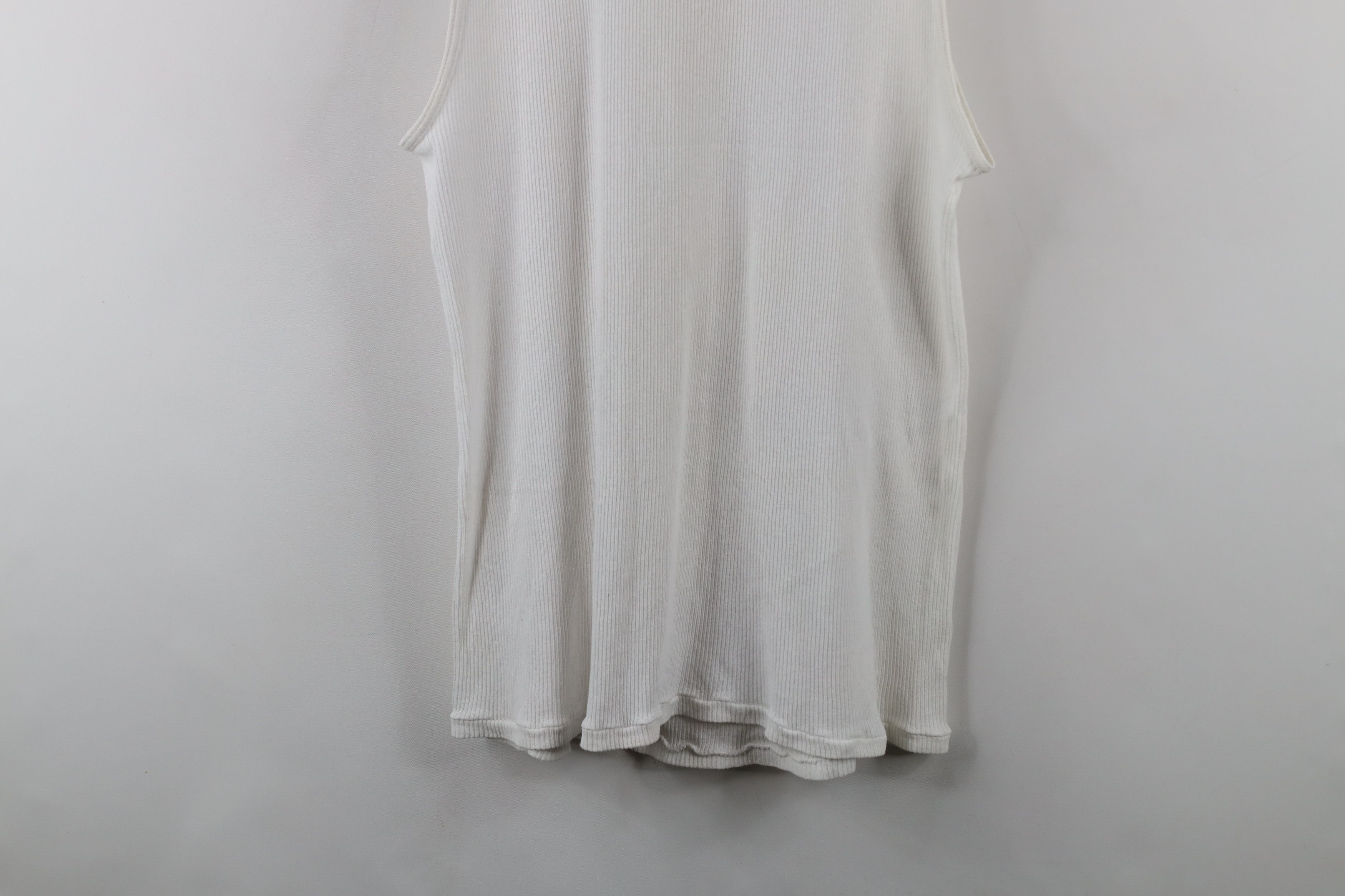 Vintage Vintage 90s Streetwear Wife Beater Tank Top T-Shirt White Size US XXL / EU 58 / 5 - 10 Thumbnail