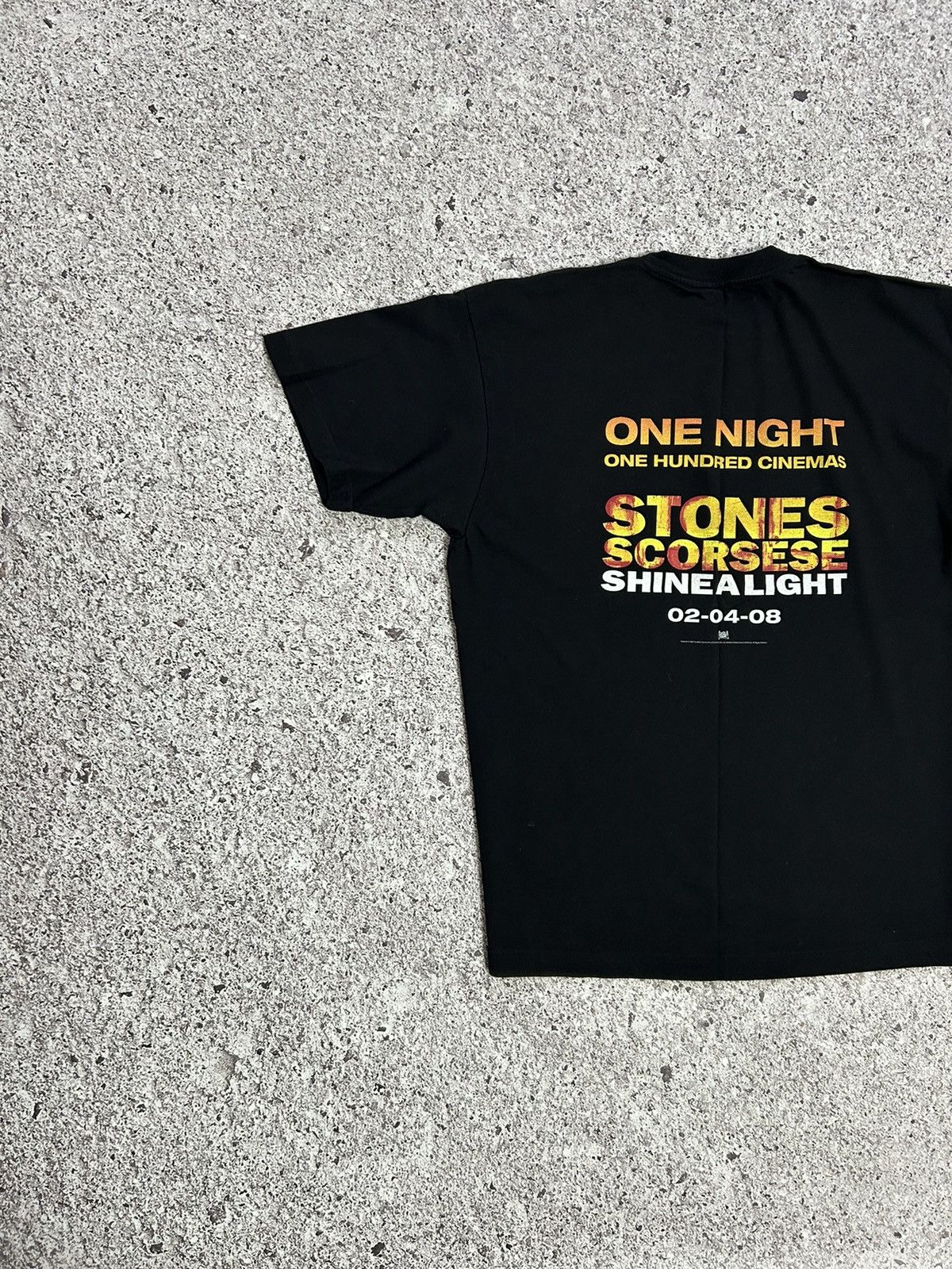 Band Tees × Vintage Vintage 2008 The Rolling Stones Shine A Light T-Shirt Size US L / EU 52-54 / 3 - 7 Thumbnail