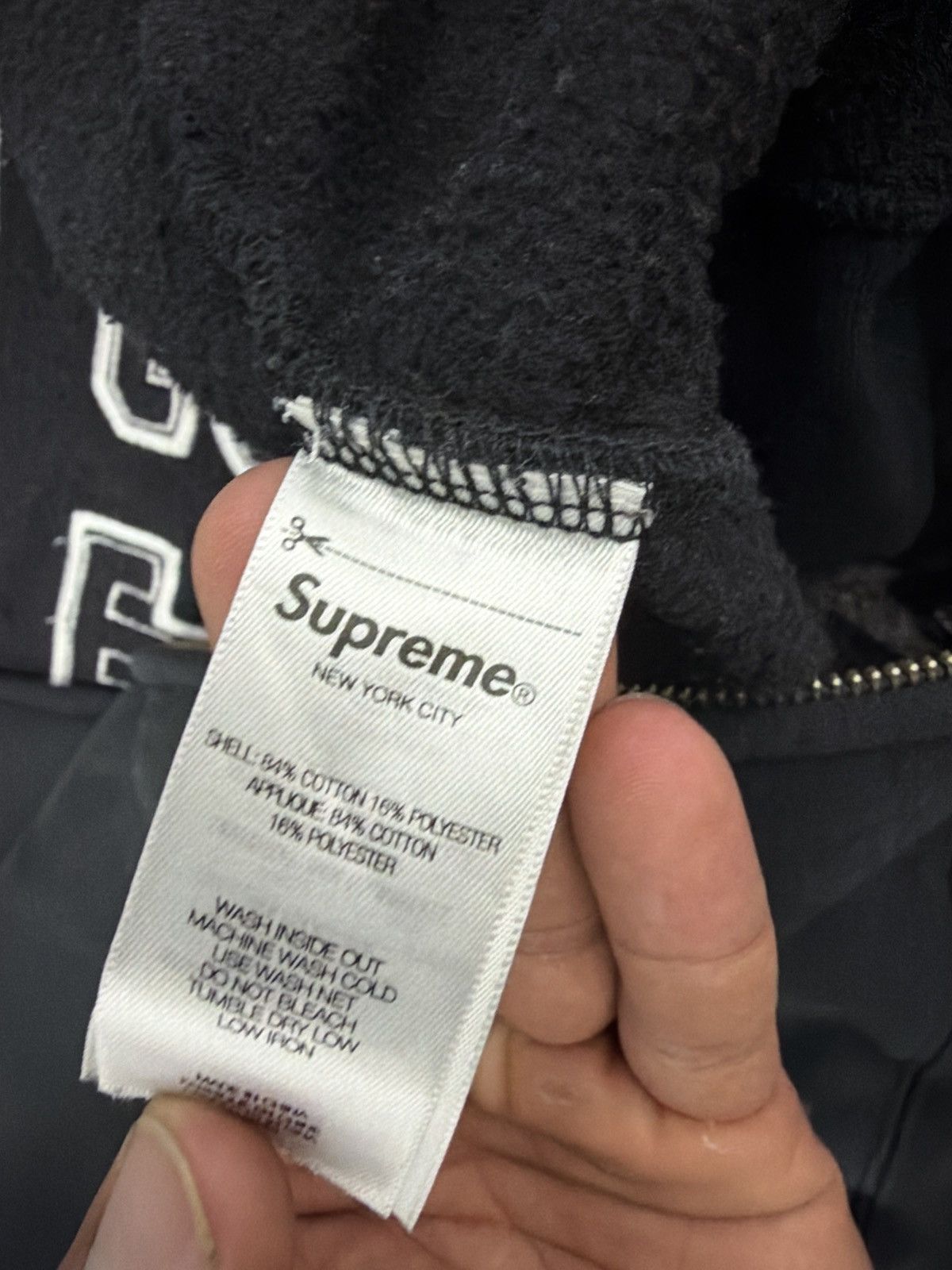 Supreme Supreme State Zip Up Hooded Sweatshirt Size US XXL / EU 58 / 5 - 9 Thumbnail