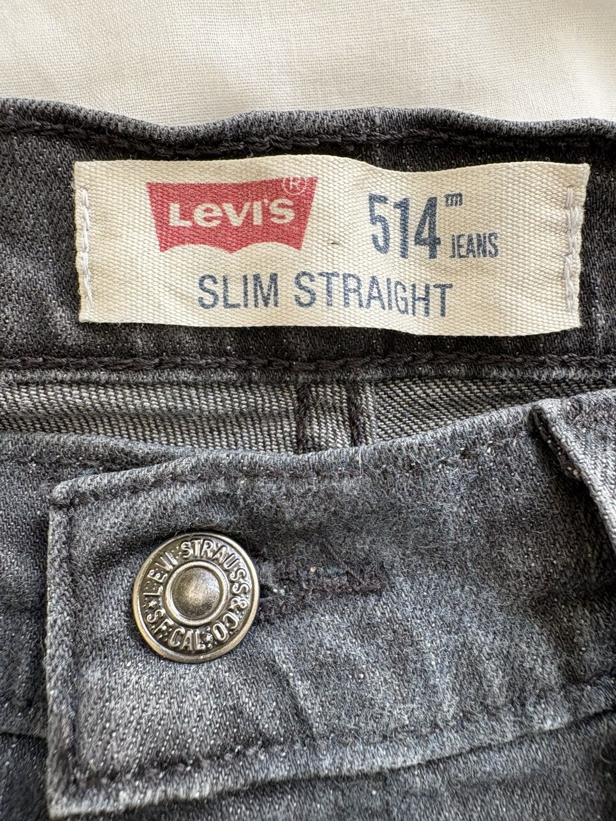 Levi's Levi’s 514 Slim Straight black denim shorts W32 Size 32" / US 10 / IT 46 - 2 Thumbnail