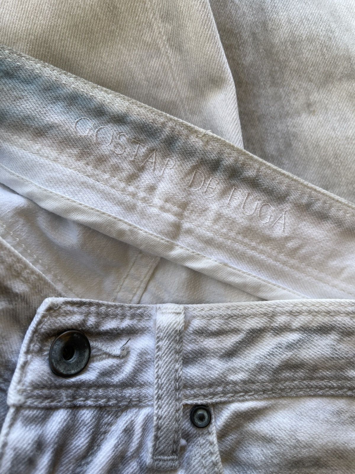 GOSTAR DE FUGA Fuga Dirty Marble Distressed Denim Size US 30 / EU 46 - 9 Thumbnail