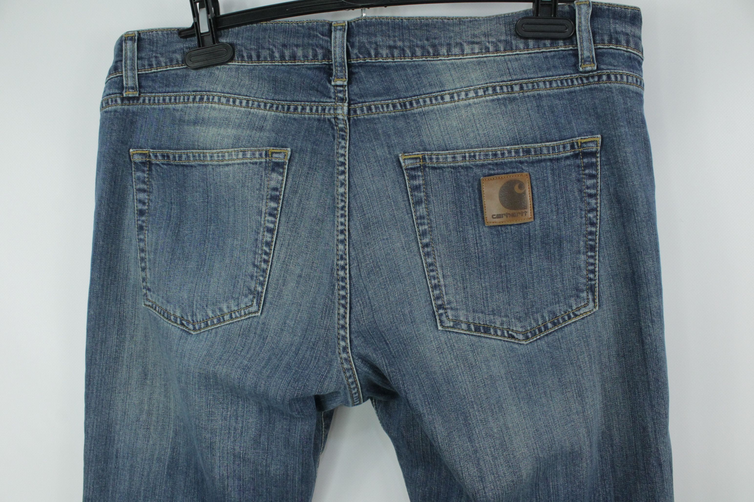 Carhartt Carhartt Wip Slim Fit Blue Denim Rebel Pant Jeans Size US 36 / EU 52 - 5 Thumbnail