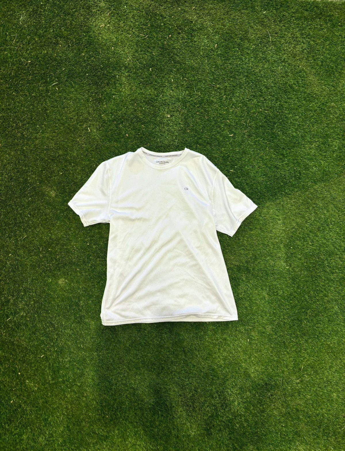 Calvin Klein Essential White Tee Size US L / EU 52-54 / 3 - 1 Thumbnail