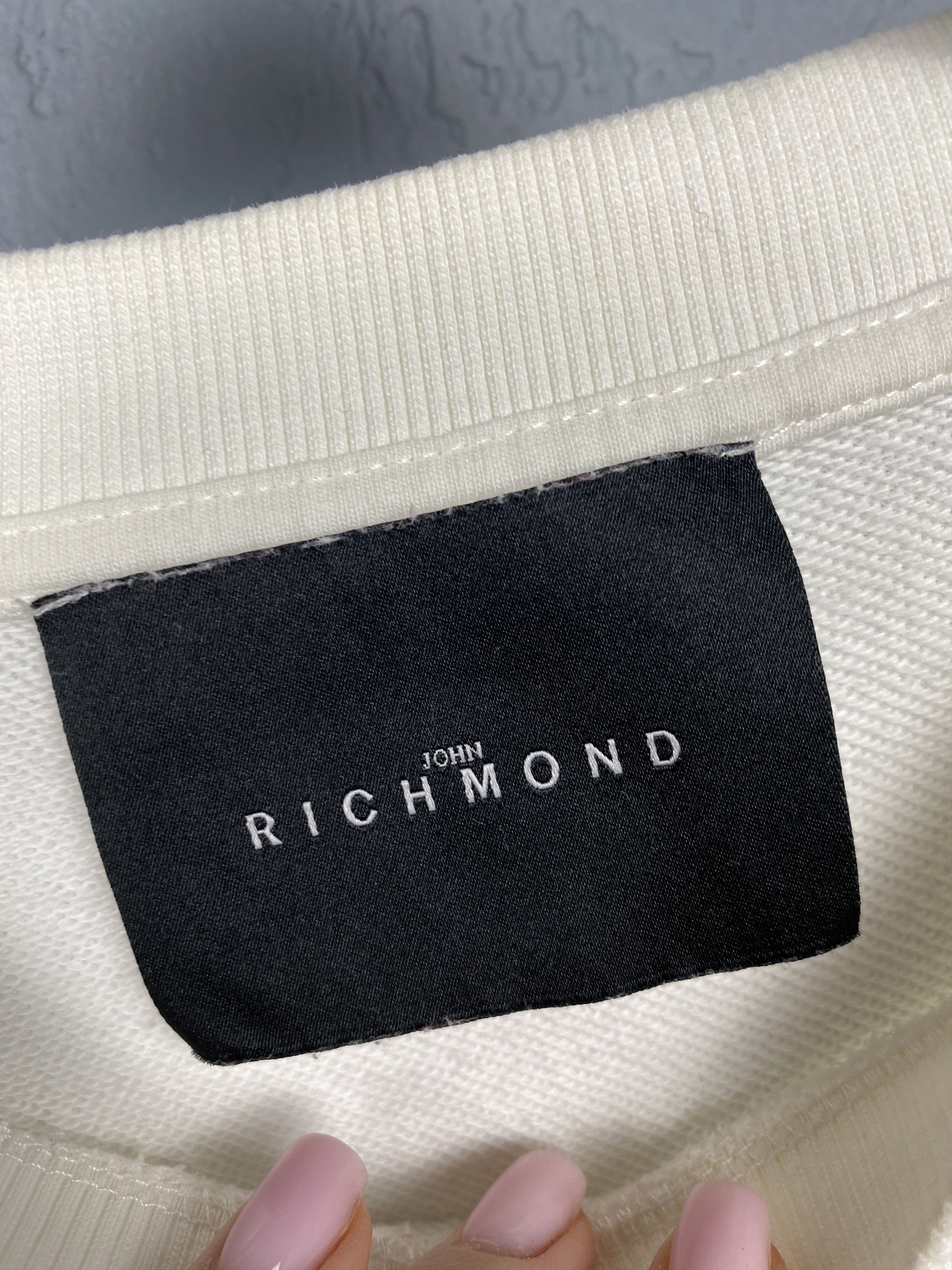 John Richmond John Richmond Luxury Sweatshirt Size US L / EU 52-54 / 3 - 4 Thumbnail