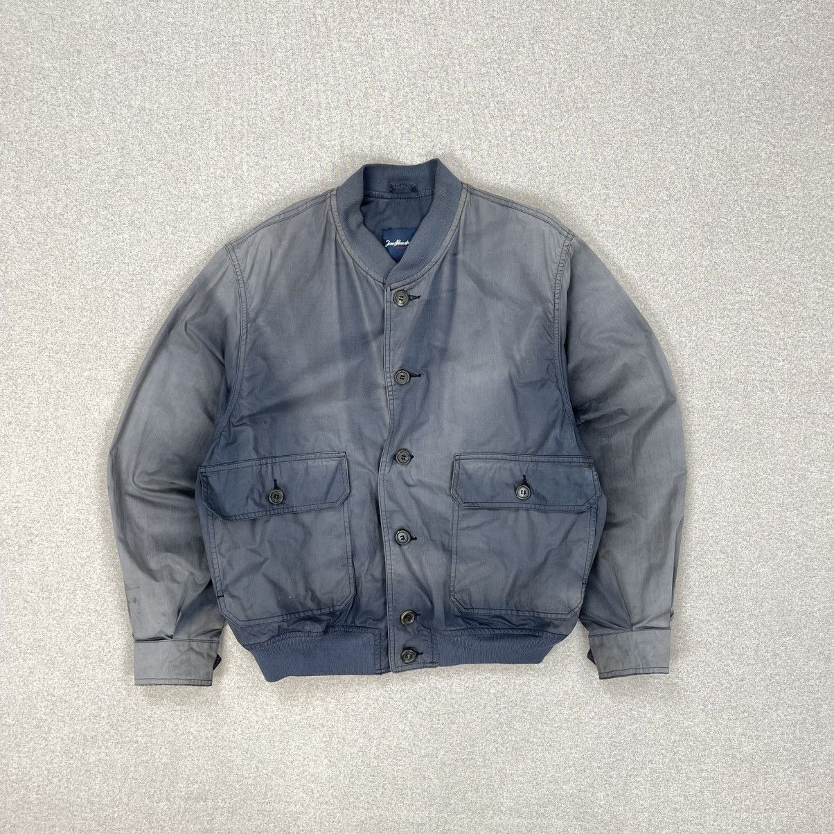Japanese Brand × Vintage VINTAGE ULTRA FADED WASHED LIGHT BOMBER JACKET UNSOUNDRAGS Size US L / EU 52-54 / 3 - 2 Thumbnail