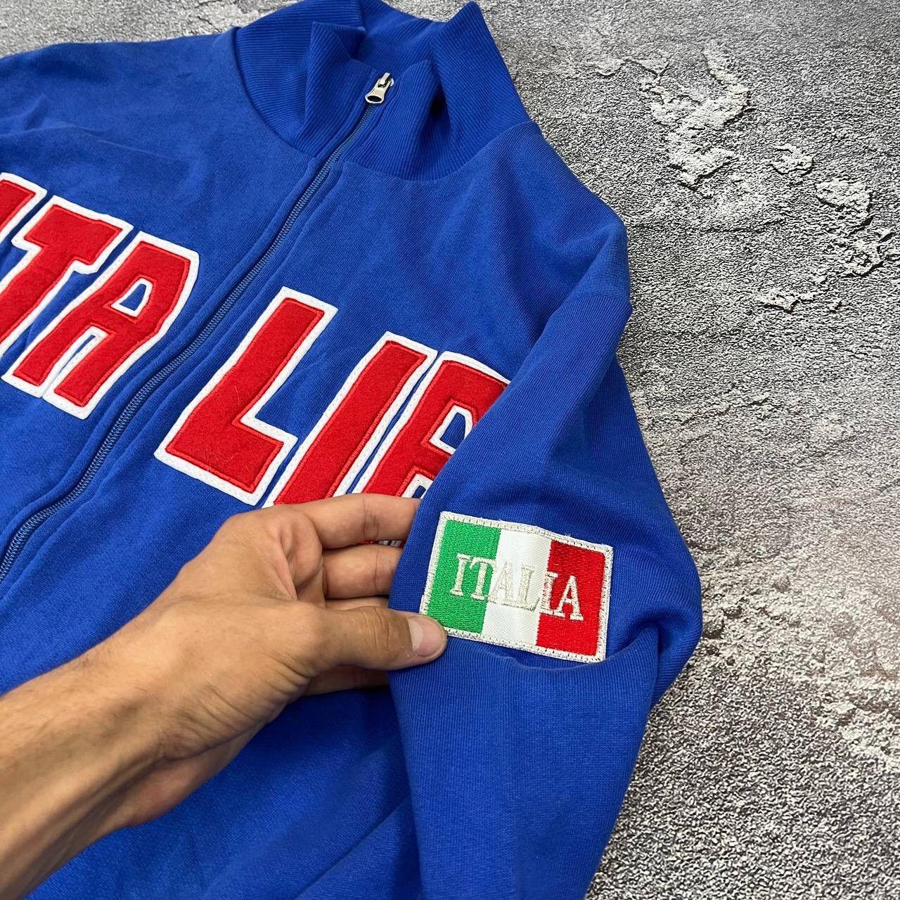 Japanese Brand Vintage Italy Team 🇮🇹Boxy Zip Y2k.Streetwear Size US XL / EU 56 / 4 - 5 Thumbnail