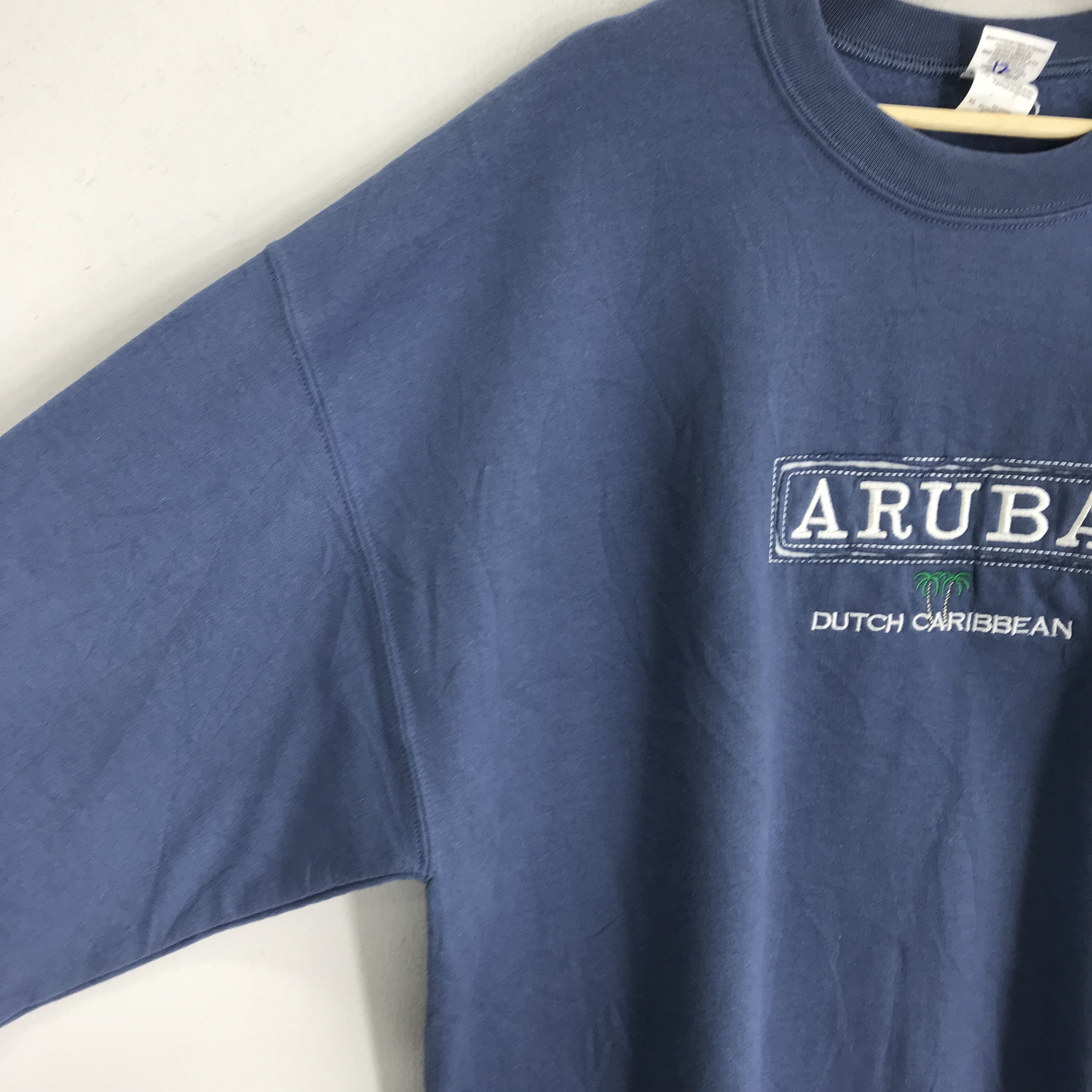 Vintage Vintage Aruba Island Sweatshirt - 208 Size US XL / EU 56 / 4 - 4 Thumbnail