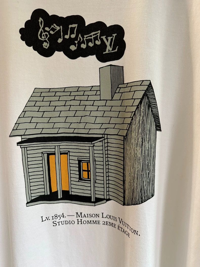 Louis Vuitton Louis Vuitton Chest House Print Short Sleeve T-Shirt 2503-N Size US M / EU 48-50 / 2 - 3 Thumbnail