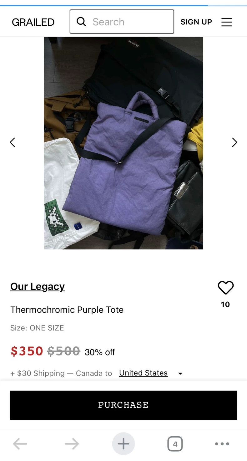 Our Legacy our legacy size os Cross-body bag 2502-Nextarrow Size ONE SIZE - 7 Thumbnail