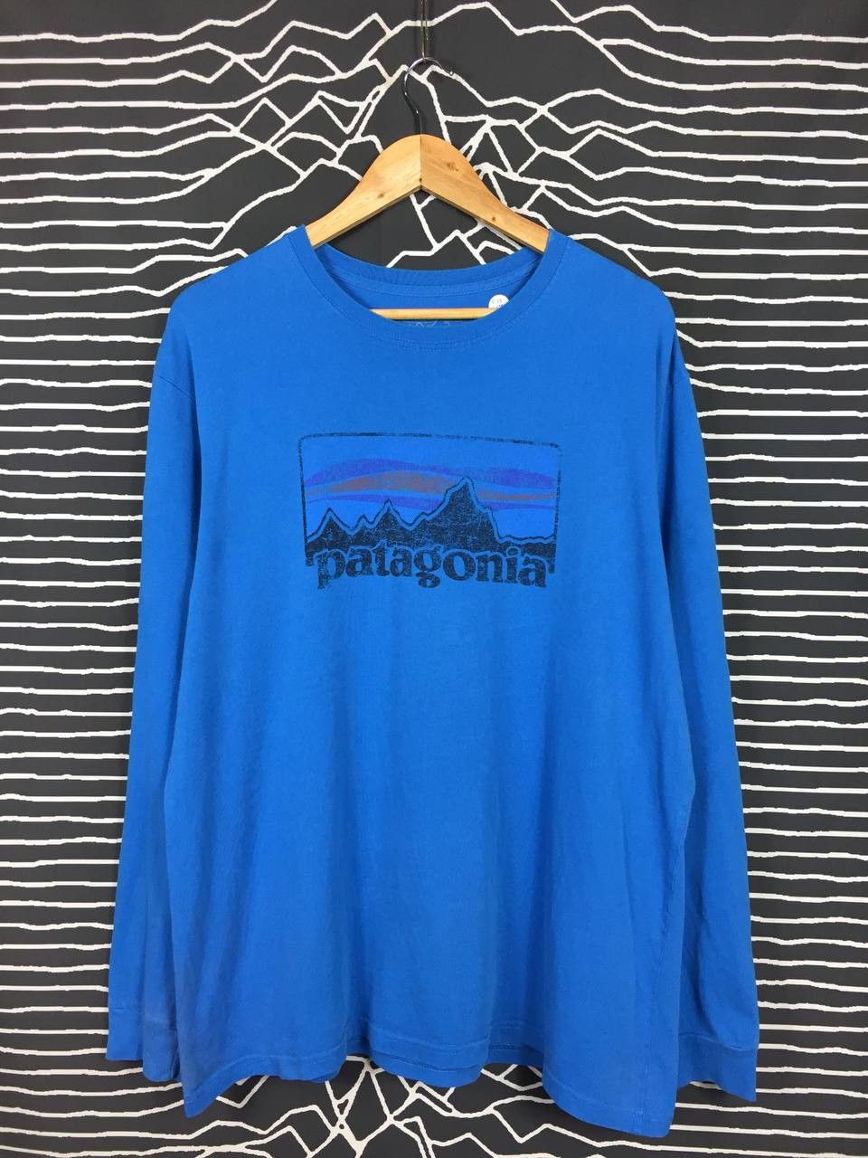 Patagonia × Vintage Patagonia Outdoor Garpcore Logo Longsleeve Tee Size US XL / EU 56 / 4 - 2 Thumbnail
