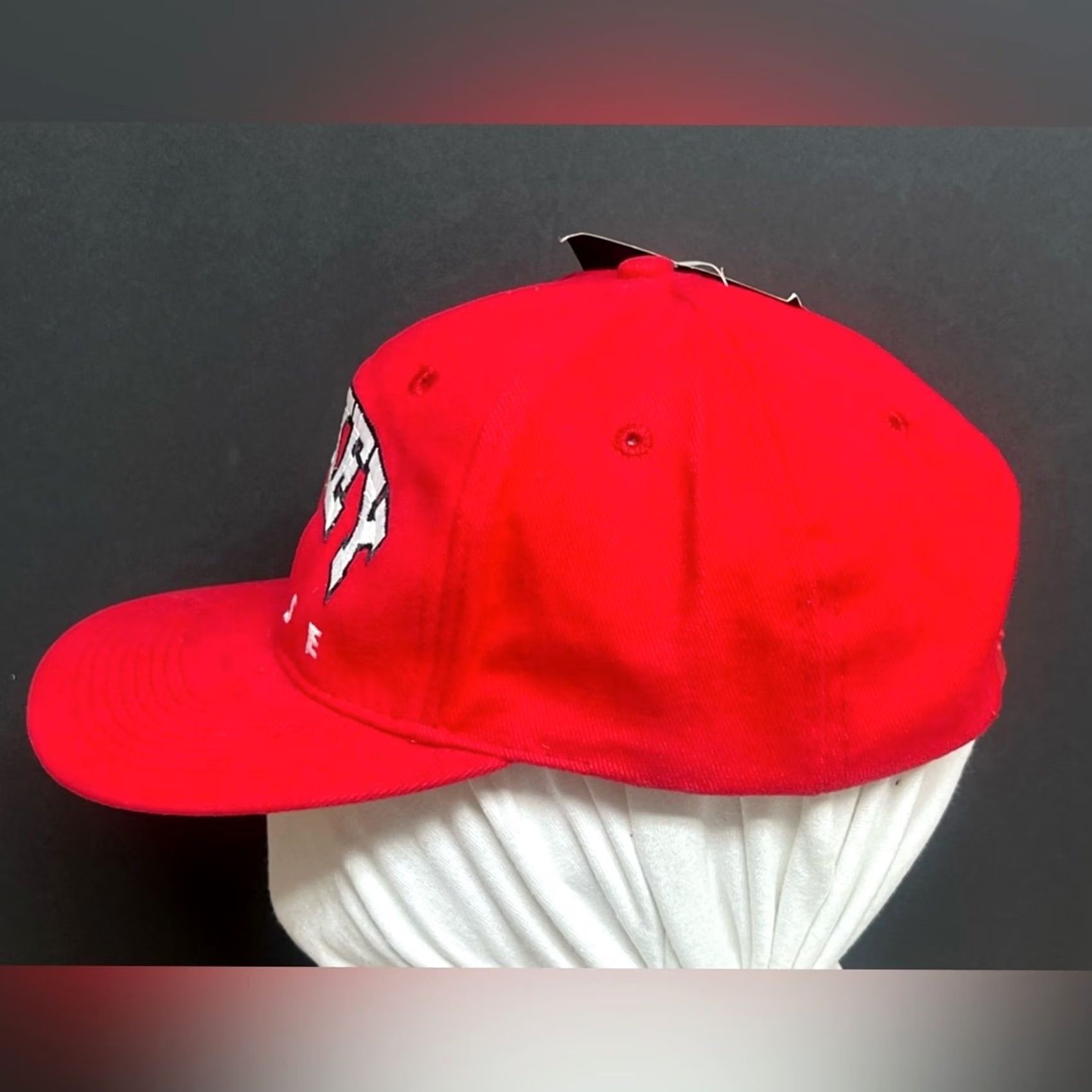 Drew VINTAGE Mickey Mouse Snapback Hat Drew Pearson Red Top Men One Size Hat"} Size US M / EU 48-50 / 2 - 3 Thumbnail
