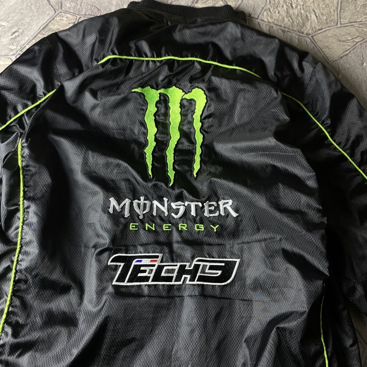 Other Vintage Monster Energy Racing Jacket Moto Bomber Size US L / EU 52-54 / 3 - 5 Thumbnail