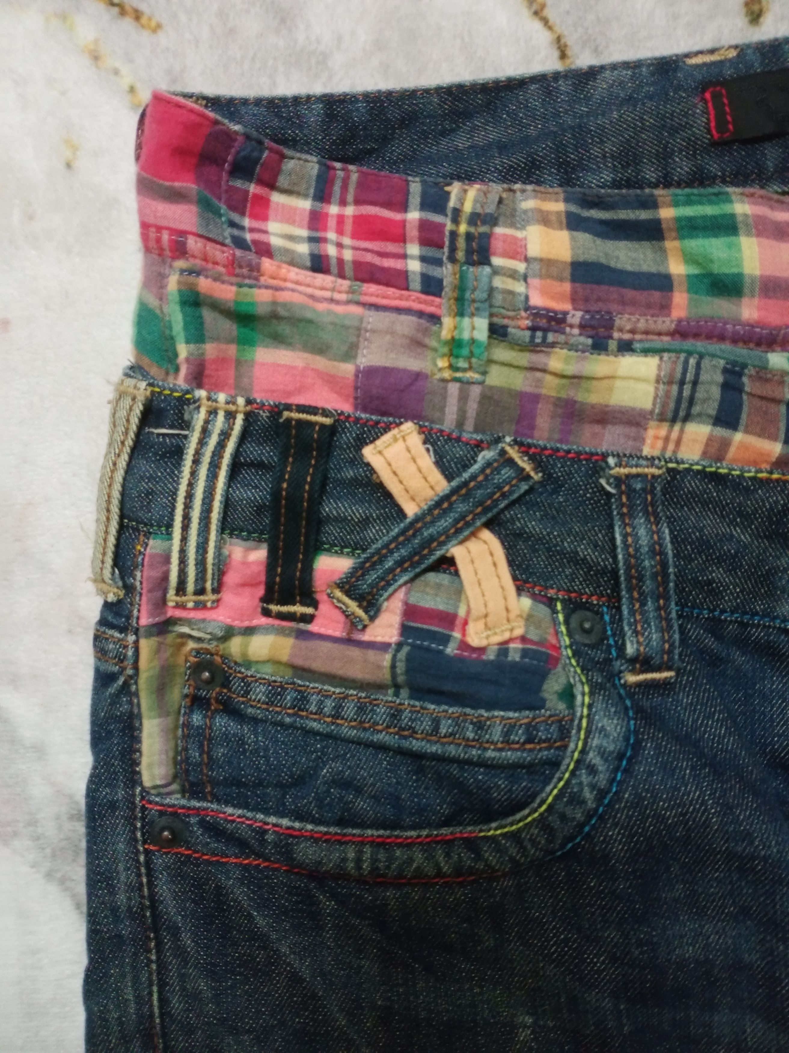 Hysteric Glamour Dominate Handcrafted Jeans Must Double Waist Denim Pants Size US 30 / EU 46 - 22 Thumbnail