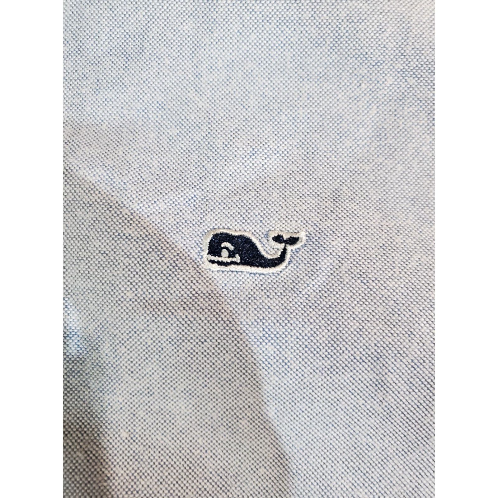 Vineyard Vines Vineyard Vines Signature Mens Light Blue Button-Up Classic Fit Whale Shirt XL Shirt Mens Blue 90s? Wait. Size US XL / EU 56 / 4 - 3 Thumbnail