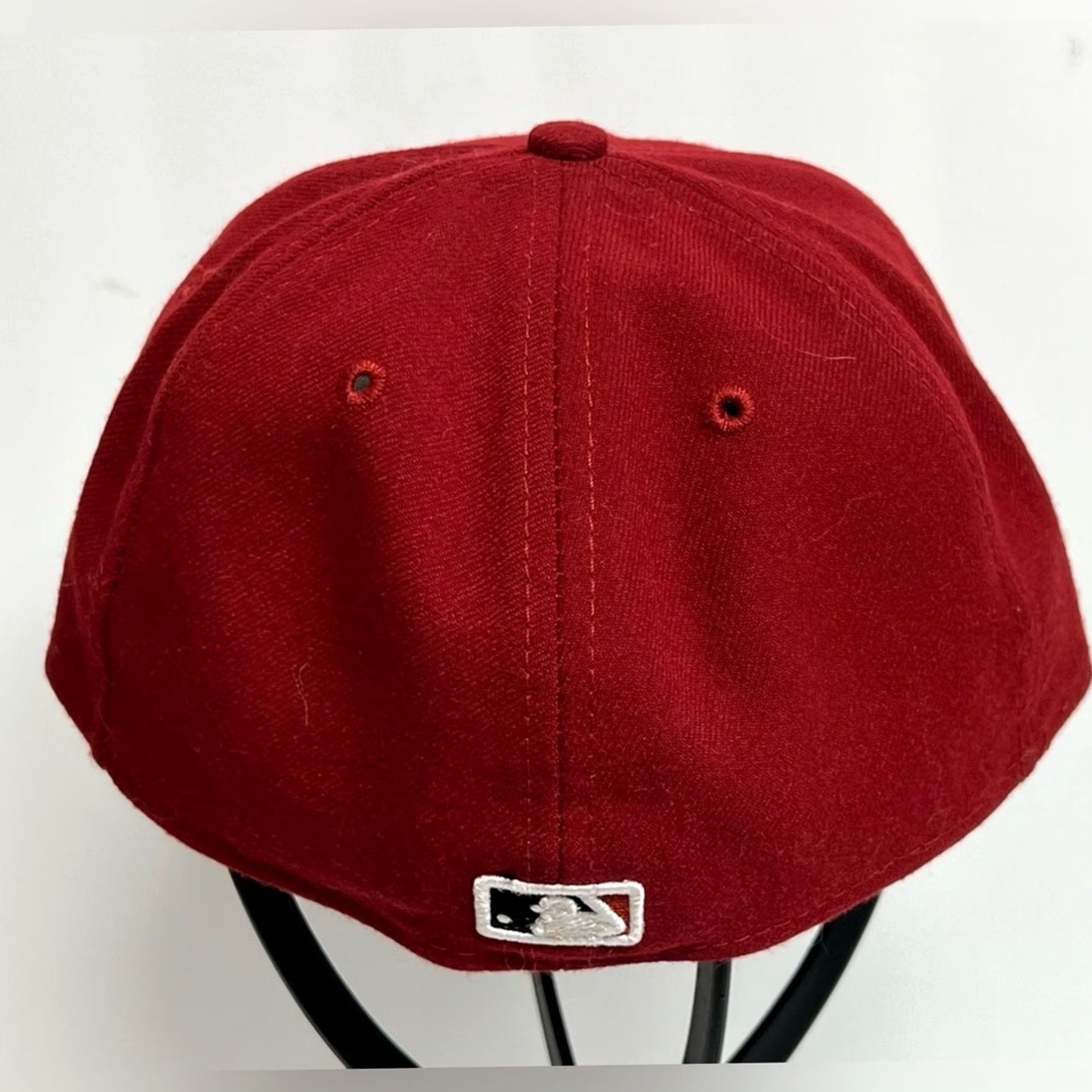 New Era Houston Astros New Era 59FIFTY MLB On Field Brick Fitted Cap Hat 7 1/8 Mens Red Size ONE SIZE - 4 Thumbnail