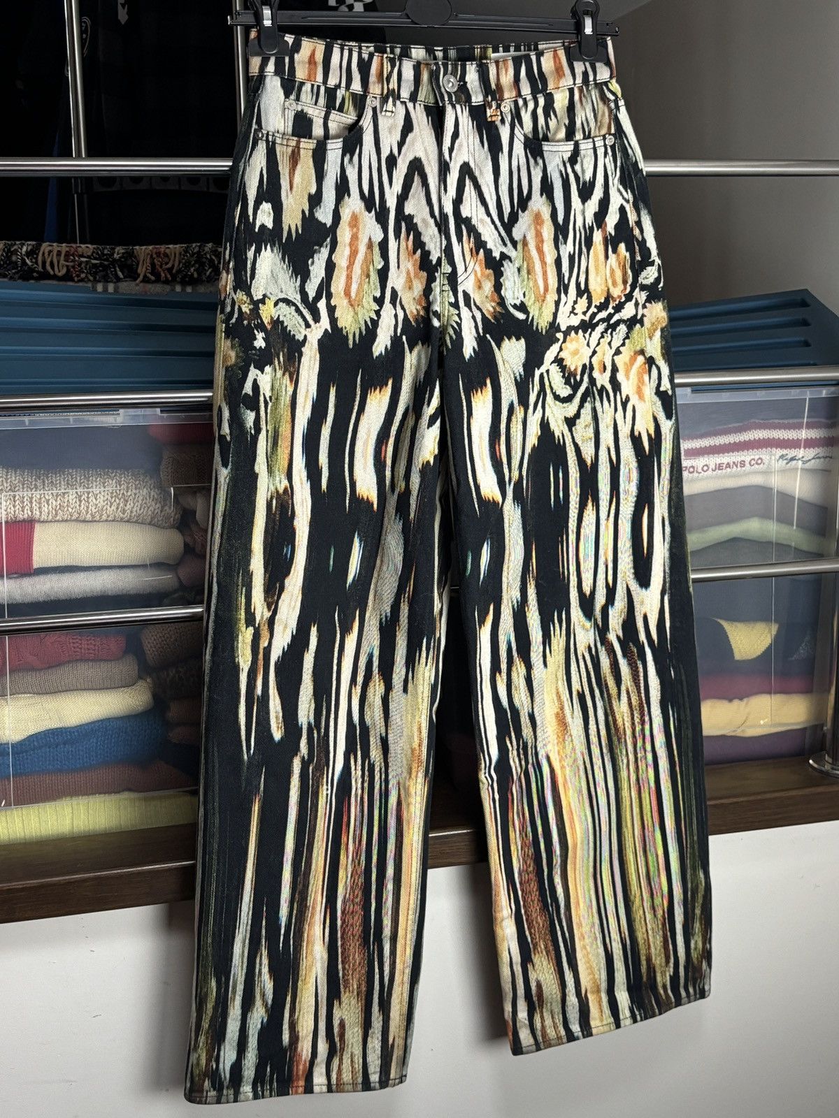 Our Legacy Our Legacy Hanabi Rare Avant Garde Unisex Flared Pants Size 32" / US 10 / IT 46 - 2 Thumbnail