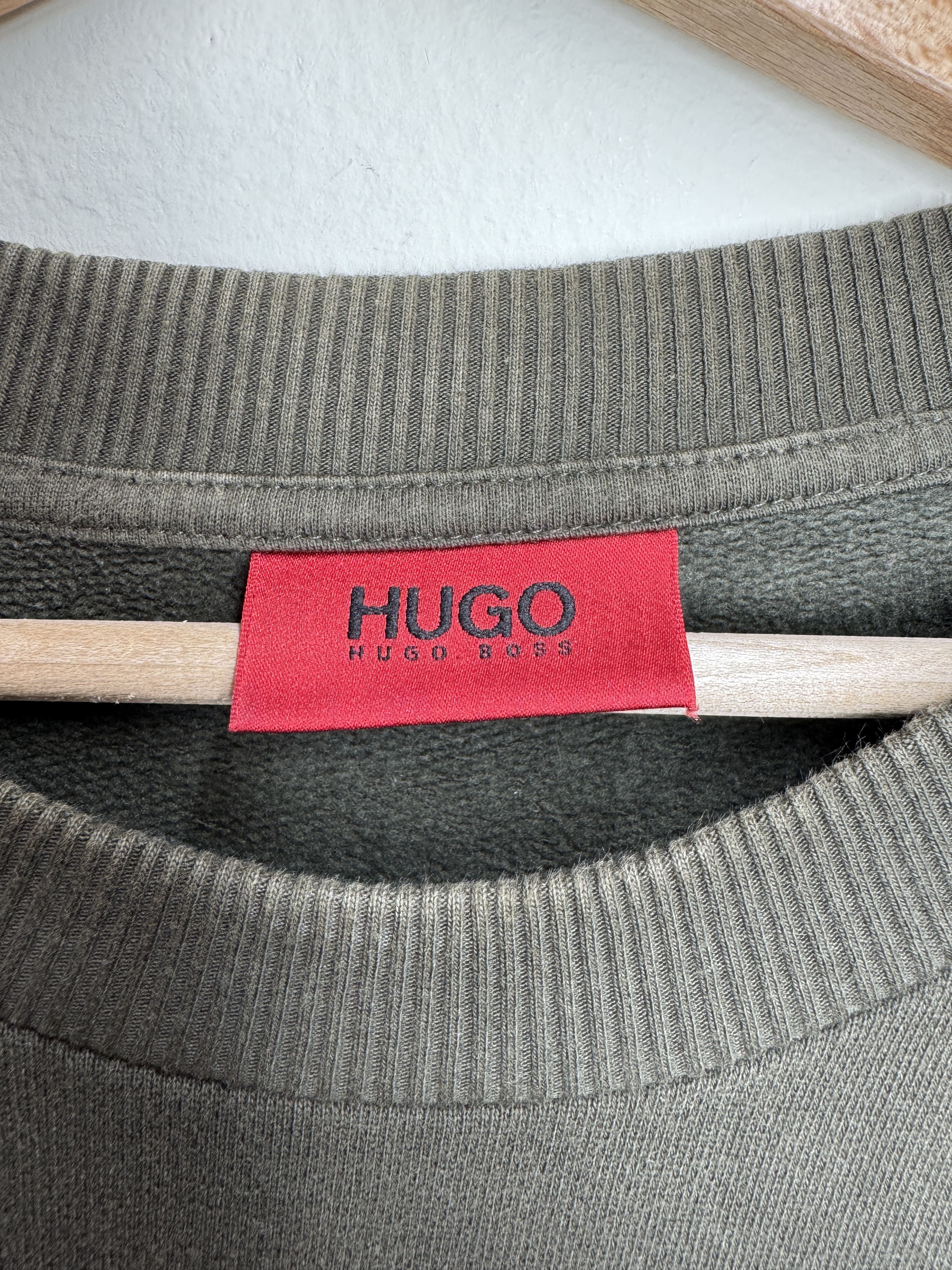 Hugo Boss Hugo Boss military sweater utility olive green M Size US M / EU 48-50 / 2 - 4 Thumbnail