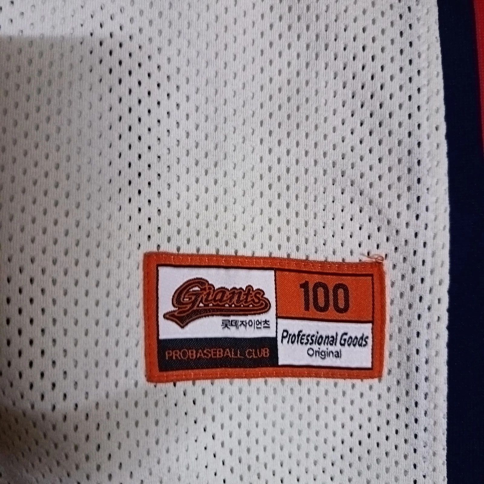 MLB Busan Lotte Giants Yeom Jong-Seok KBO Korean Baseball Jersey Size US L / EU 52-54 / 3 - 3 Thumbnail