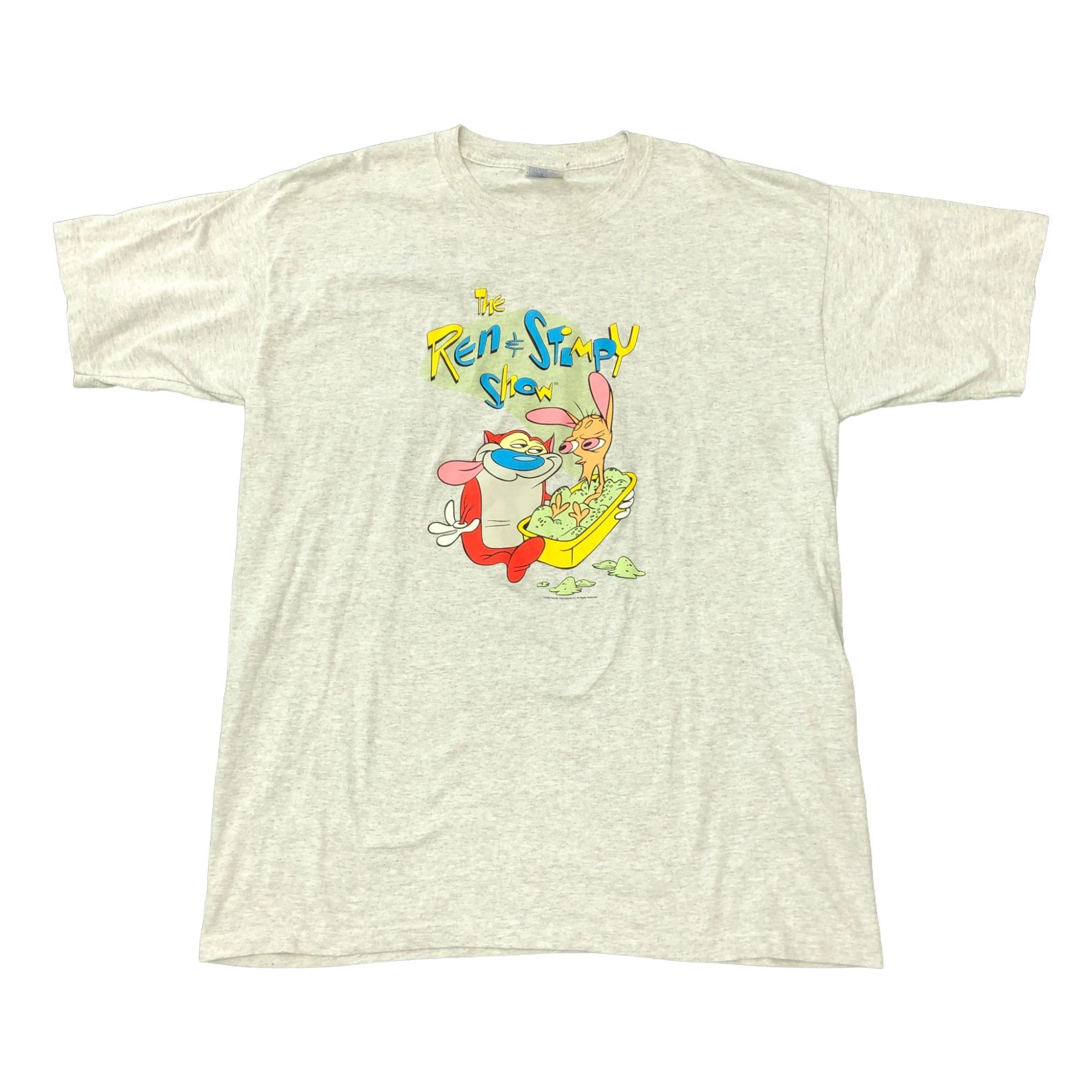 Other Vintage The Ren & Stimpy Show 2002 Grey T-Shirt - Size XL Size US XL / EU 56 / 4 - 1 Thumbnail