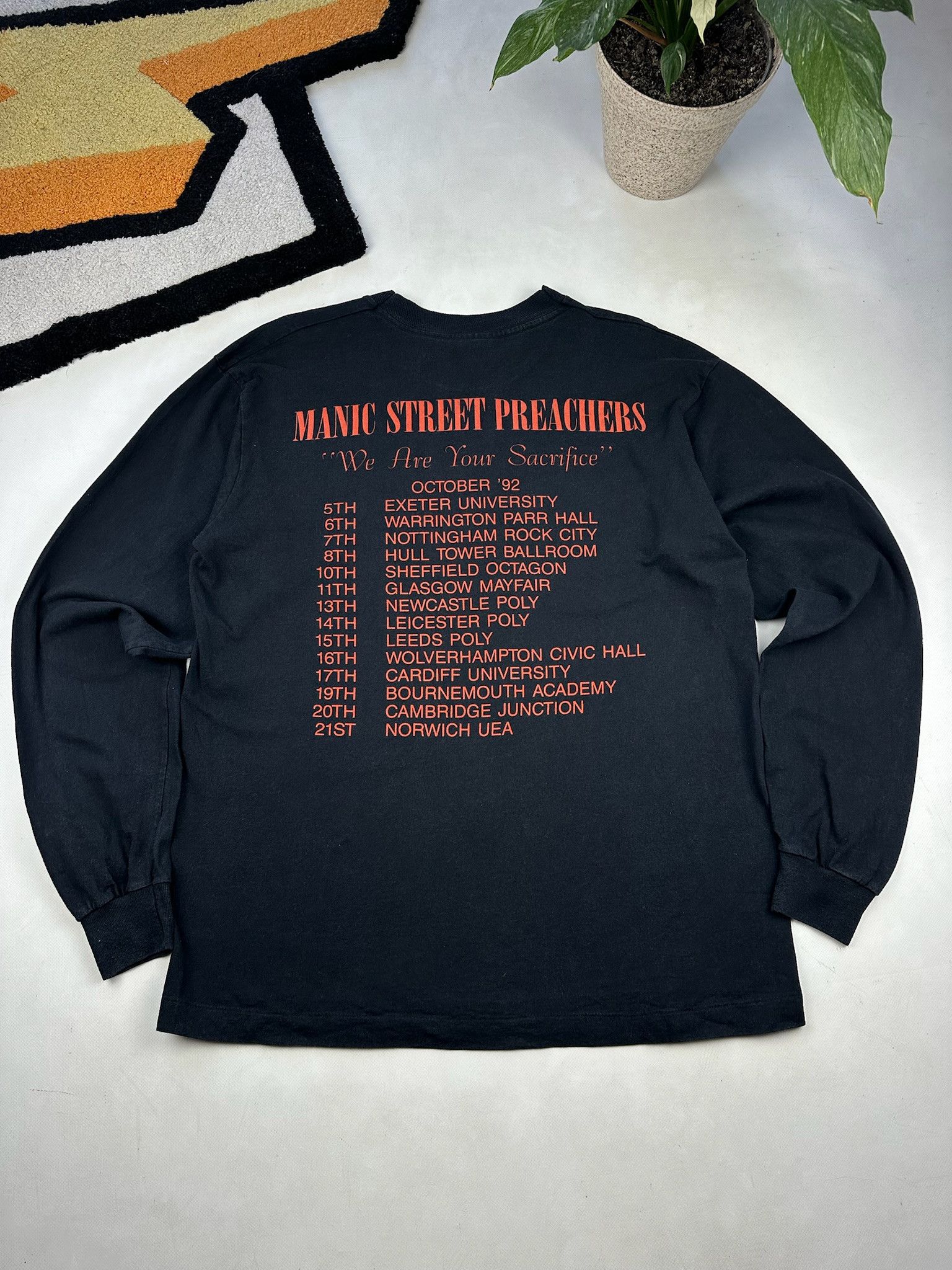Band Tees Vintage Manic Street Preachers longsleeve Tee Size US XL / EU 56 / 4 - 4 Thumbnail