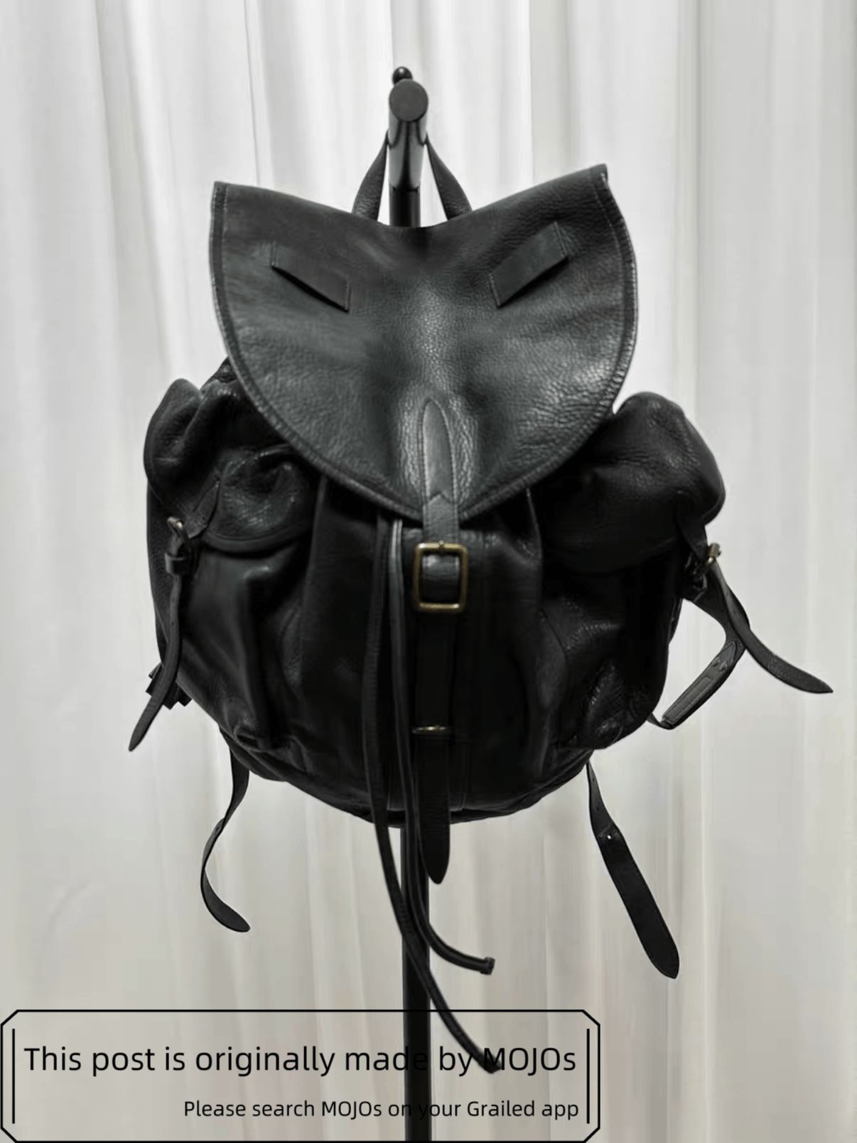 Dries Van Noten Dries Van Noten 16AW Leather Backpack mojos12132219 Size ONE SIZE - 2 Thumbnail