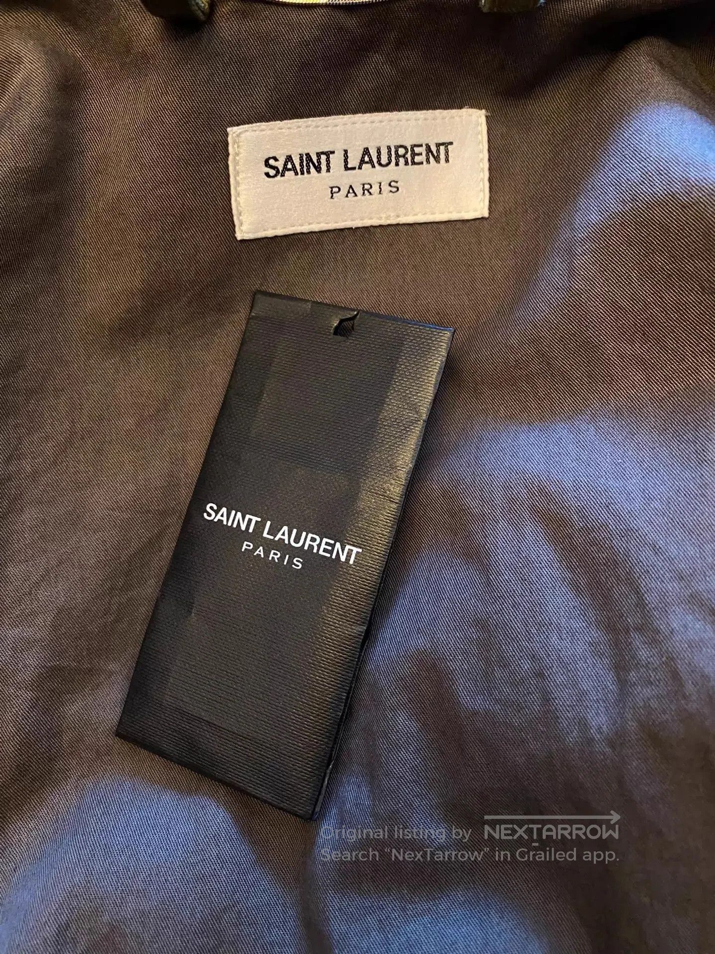 Saint Laurent Paris Embroidered Sleeveless Vest with Fringe Detail. Size US M / EU 48-50 / 2 - 6 Thumbnail