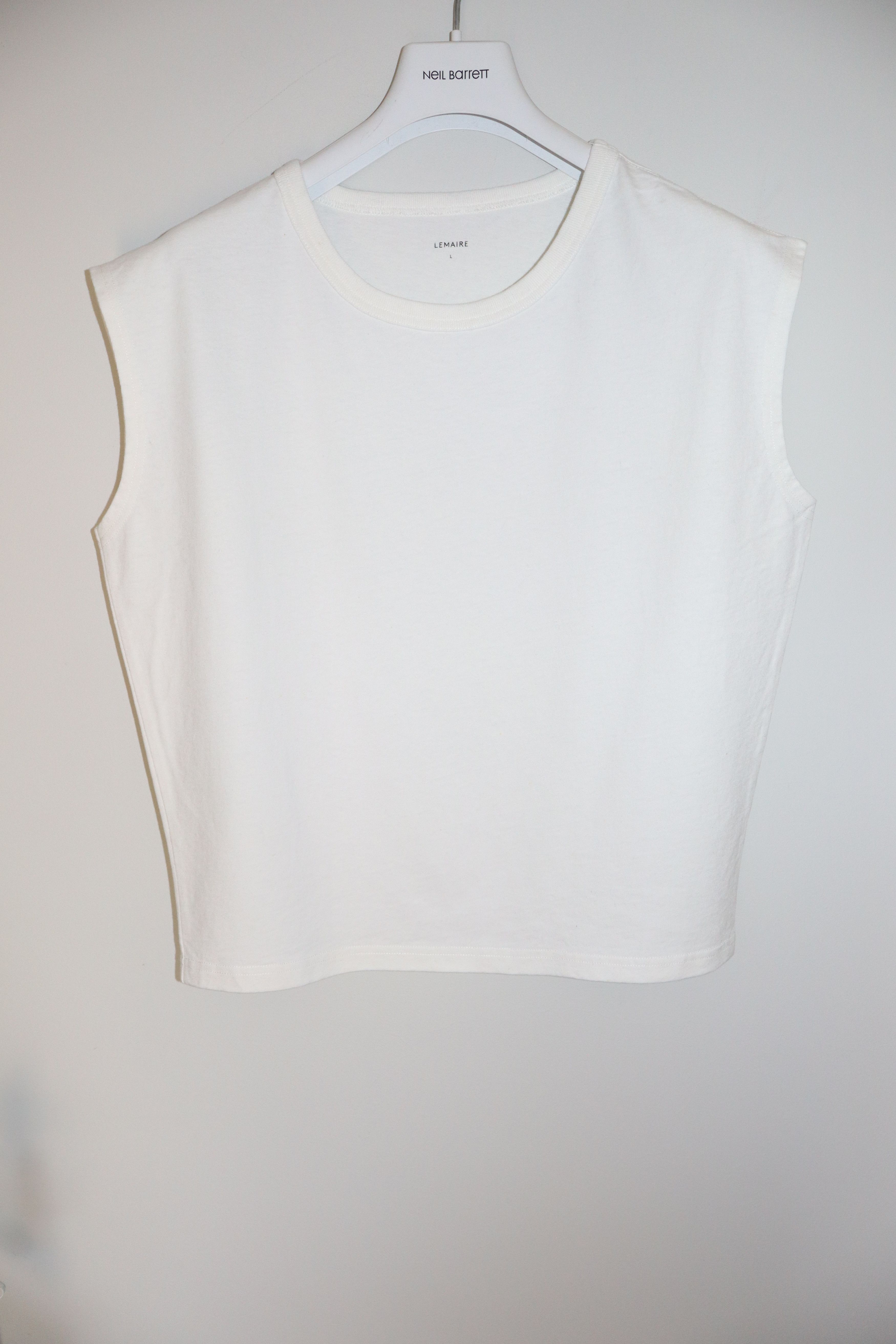 Lemaire cap sleeve tshirt Size L / US 10 / IT 46 - 2 Thumbnail