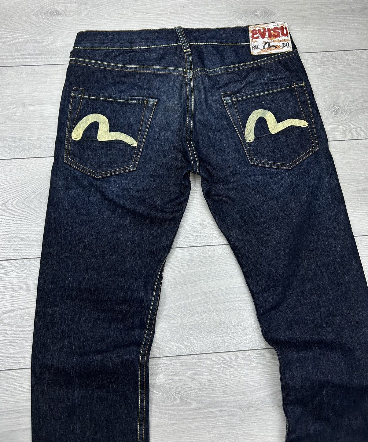 Evisu Evisu Vintage Ramen denim jeans size 33 Size US 33 - 3 Thumbnail